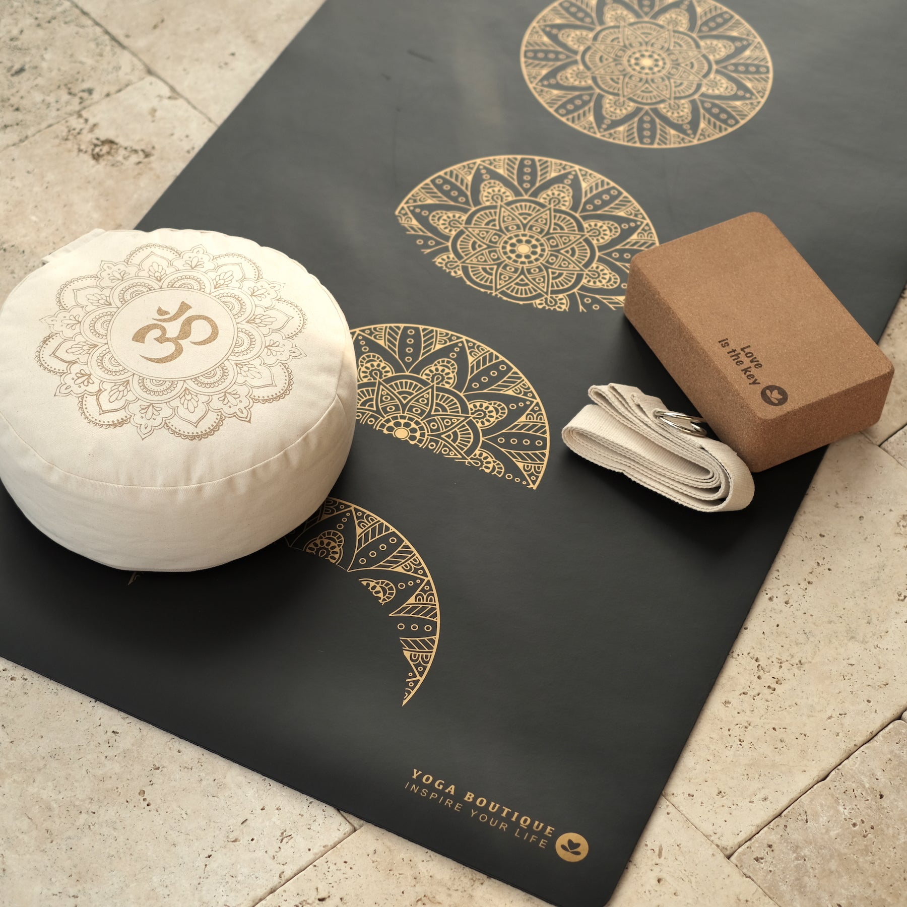 Tapis de yoga SuperGrip extrêmement antidérapant