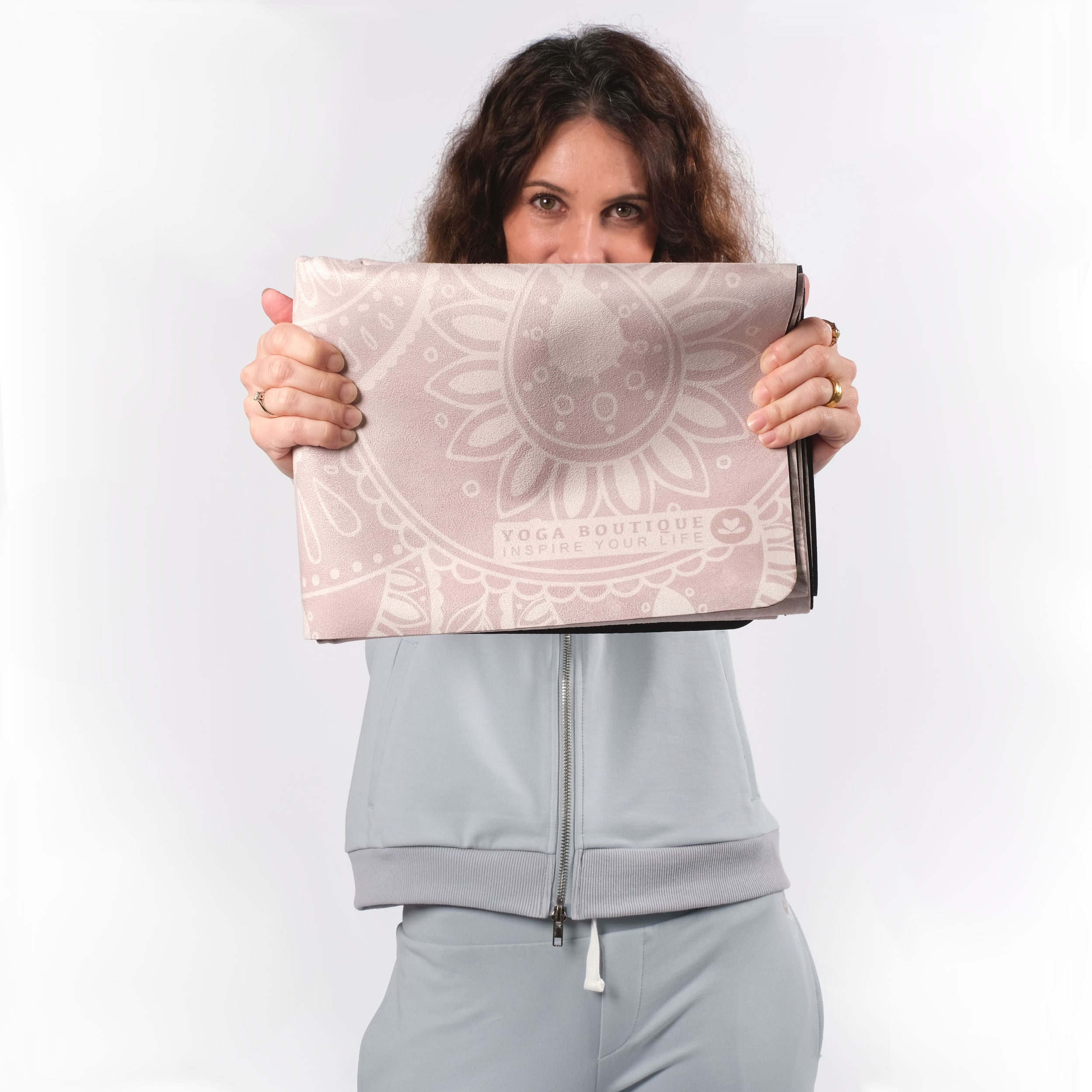 Tapis de yoga de voyage, serviette de yoga et Travelmat en un seul produit