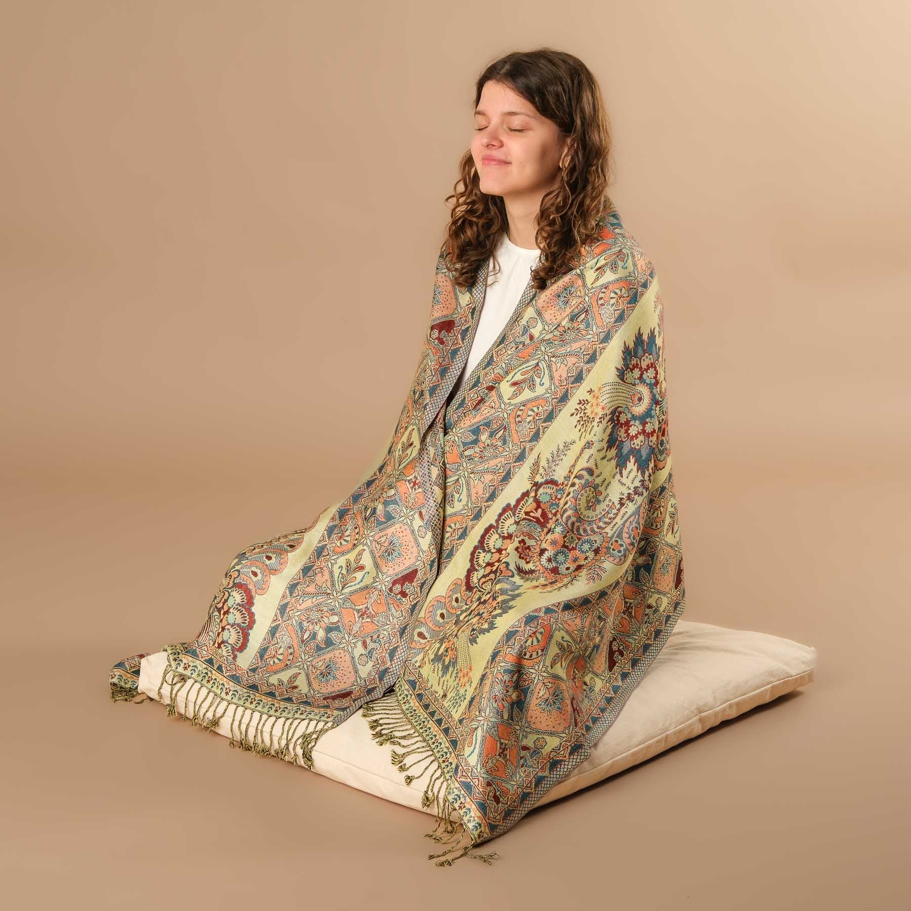 Écharpe de méditation en viscose Oase