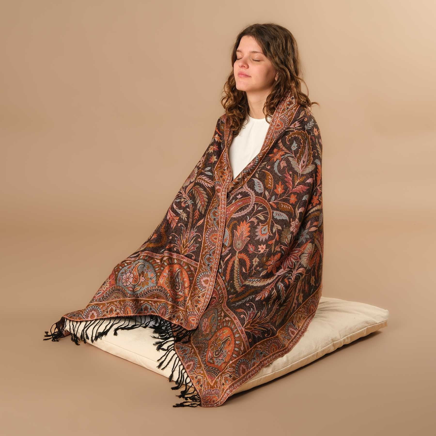 Écharpe de méditation en viscose Sevilla