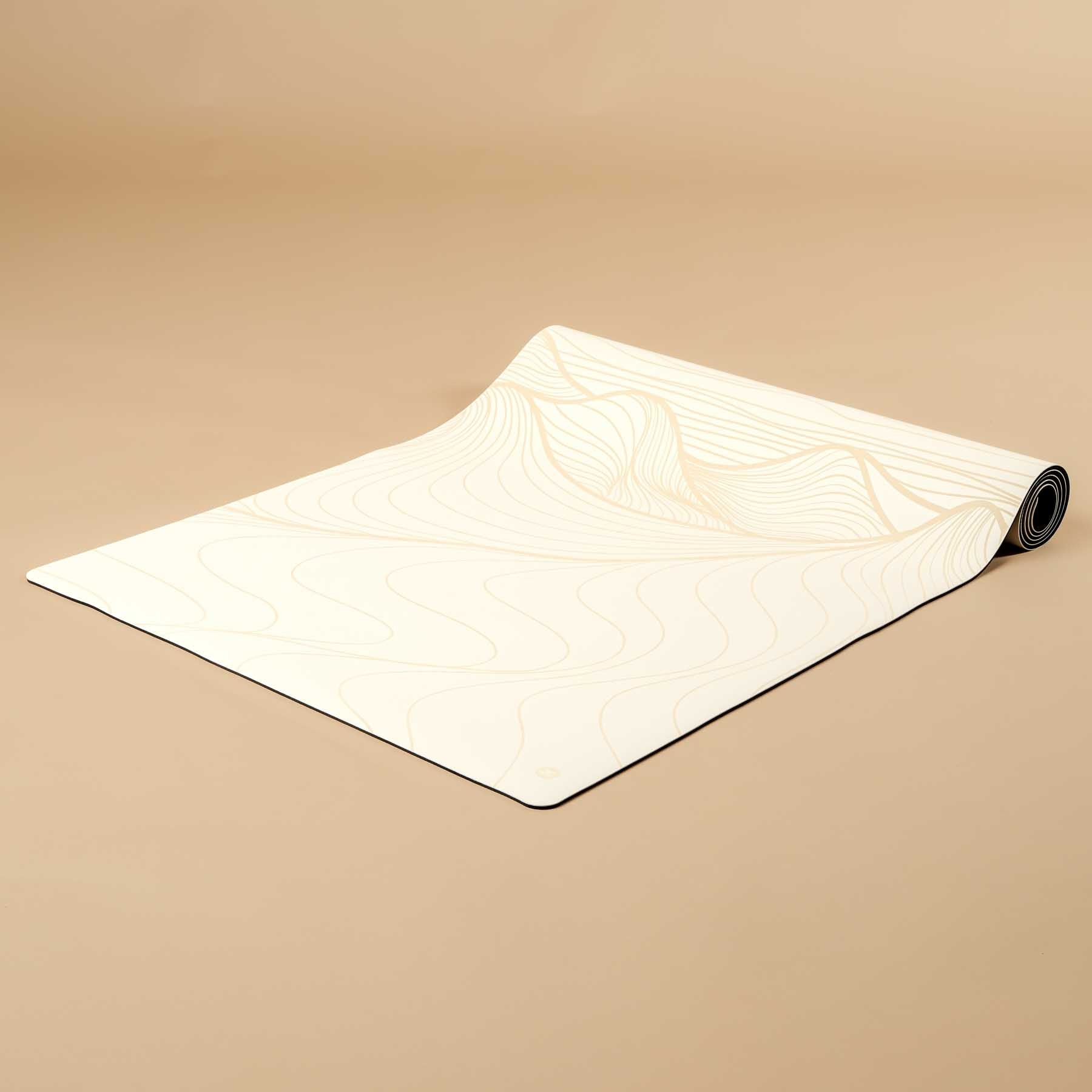 Tapis de yoga SuperGrip 2.0 Sahara blanc