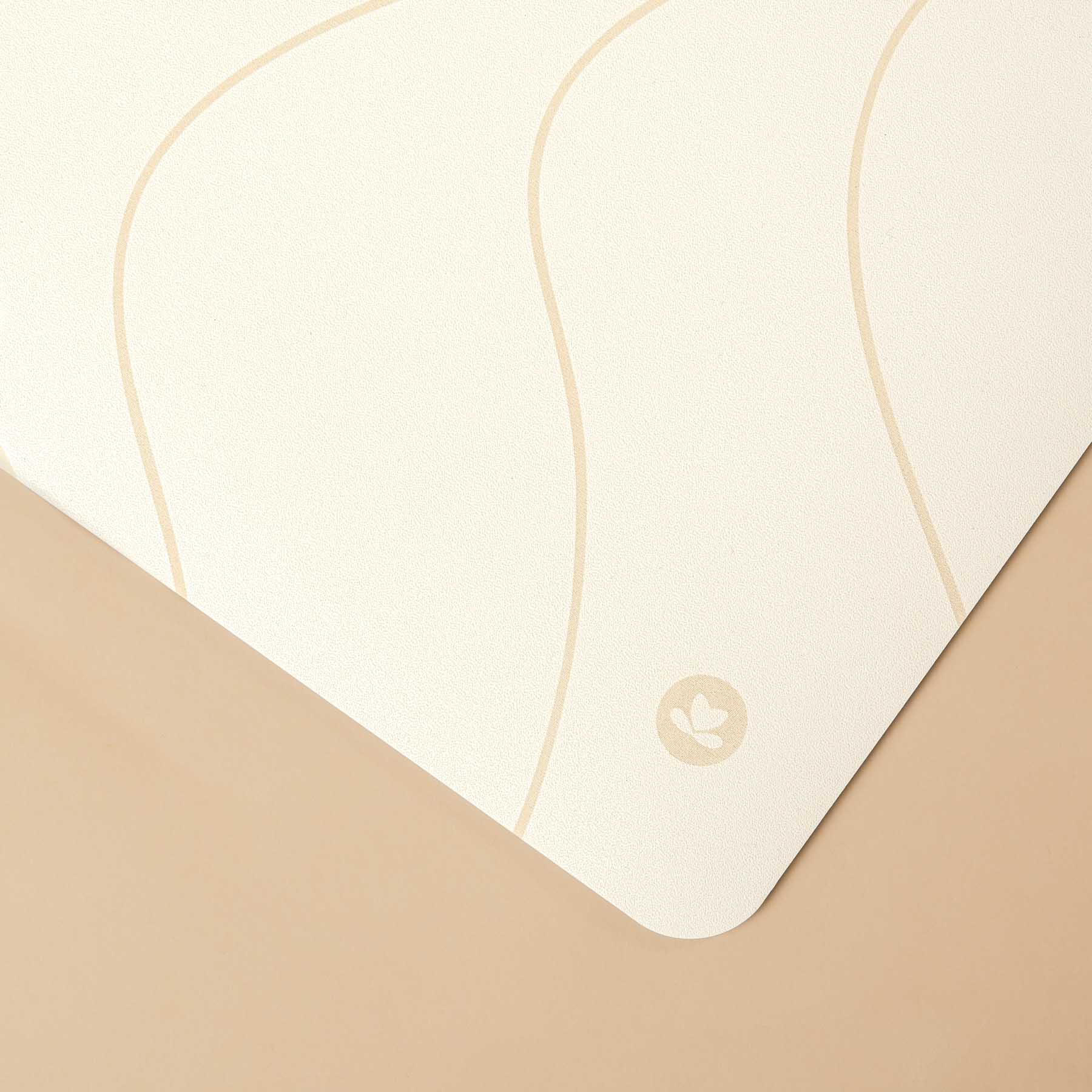 Tapis de yoga SuperGrip 2.0 Sahara blanc