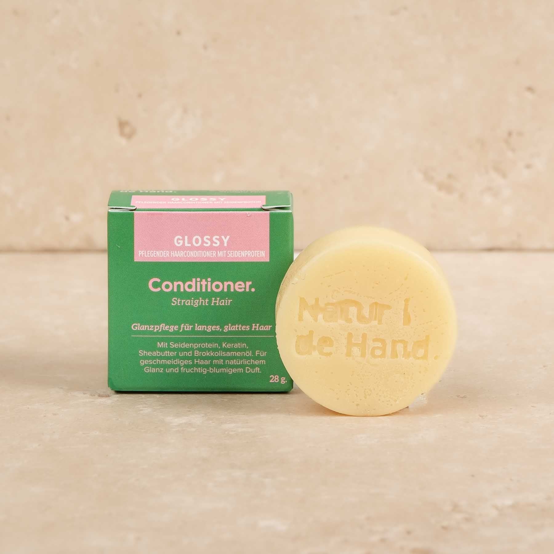 Savon pour les cheveux - Conditionneur, adoucissant - Glossy pour cheveux lisses