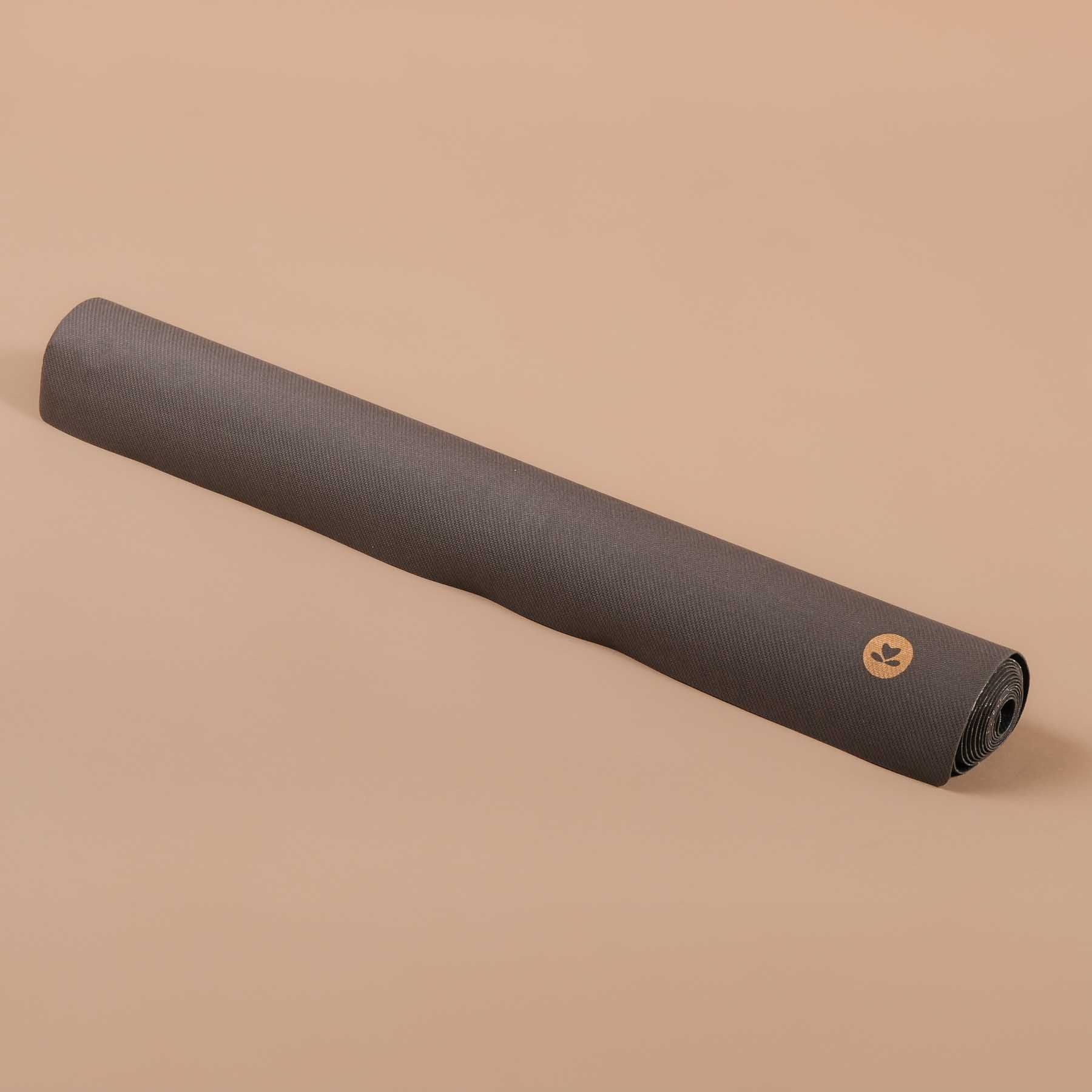 Tapis de voyage - Tapis de yoga EcoGrip caoutchouc naturel FSC anthracite