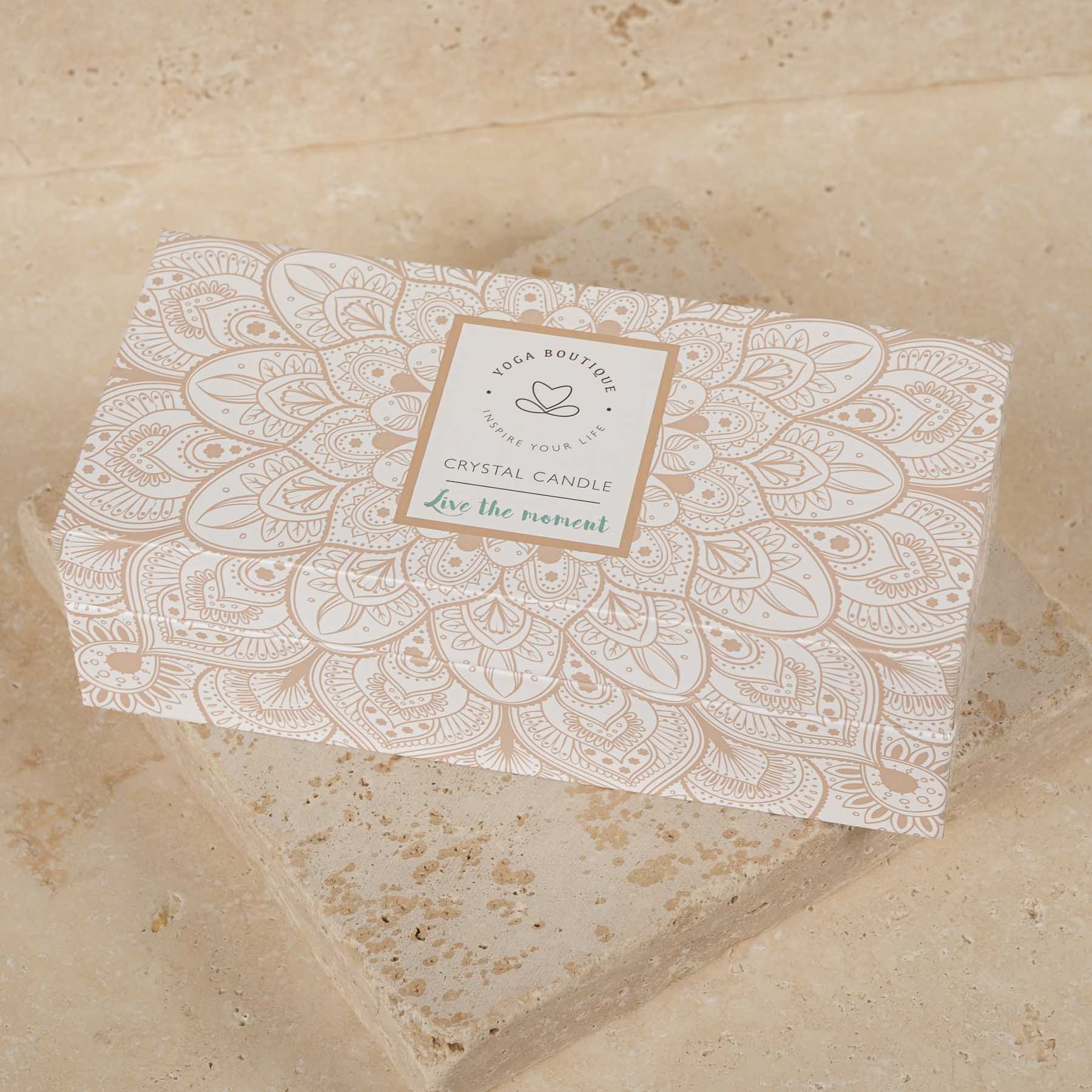 Set de 3 bougies parfumées - Boîte cadeau