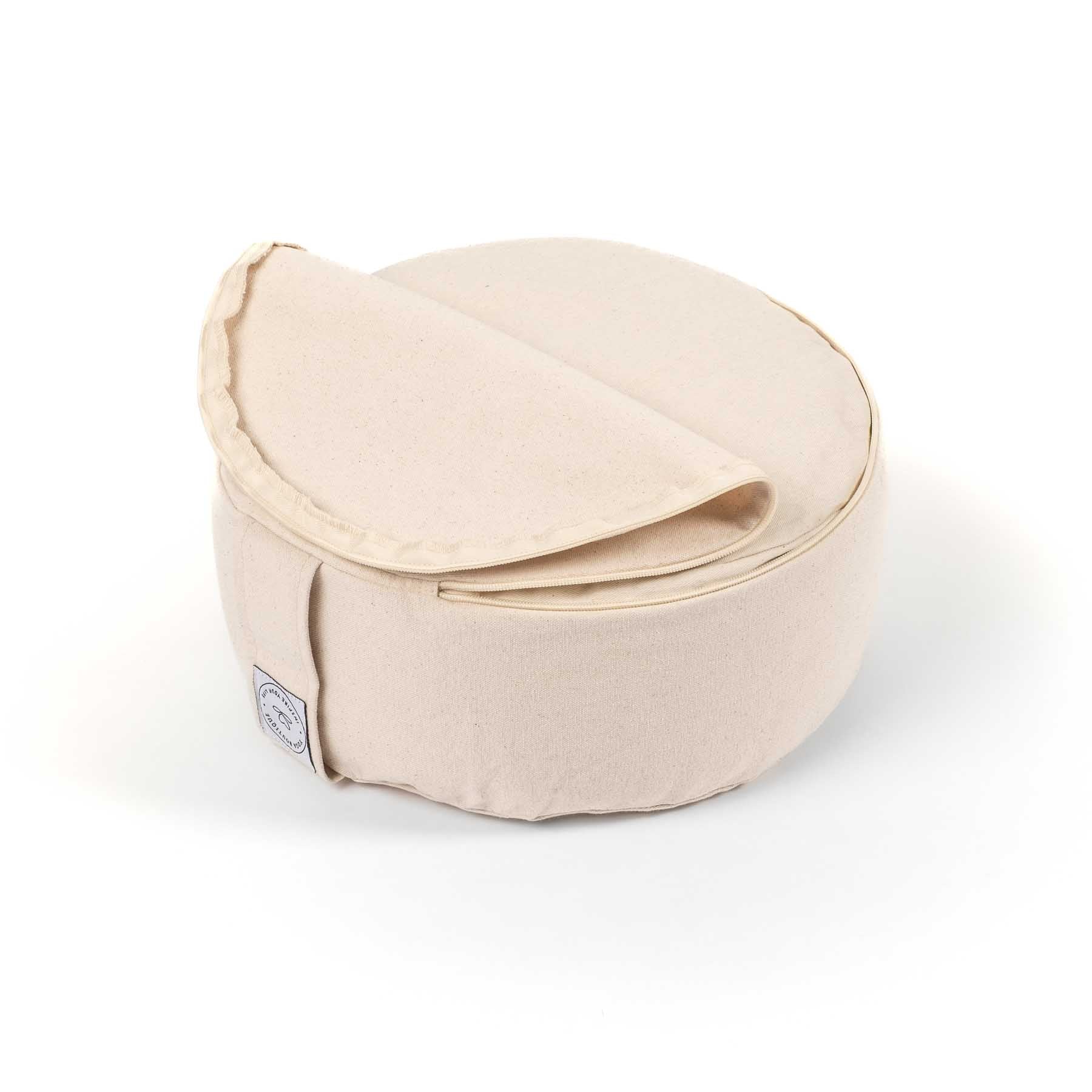 Coussin de méditation rond Fleur-de-Lys