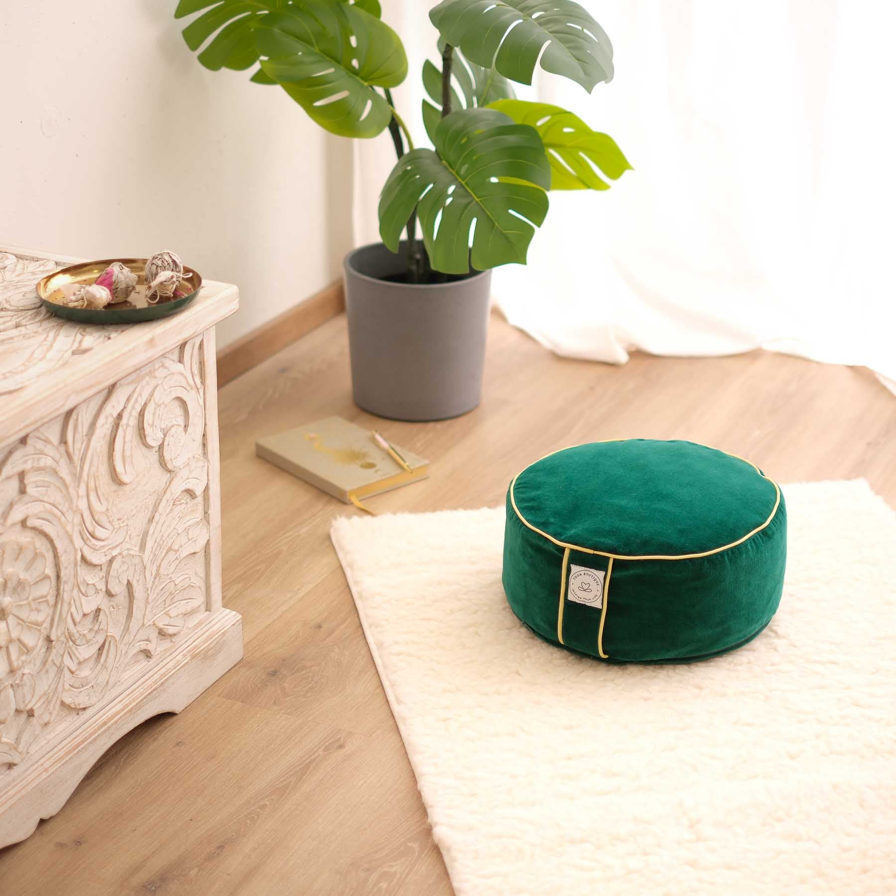 Tapis de yoga en laine vierge Premium