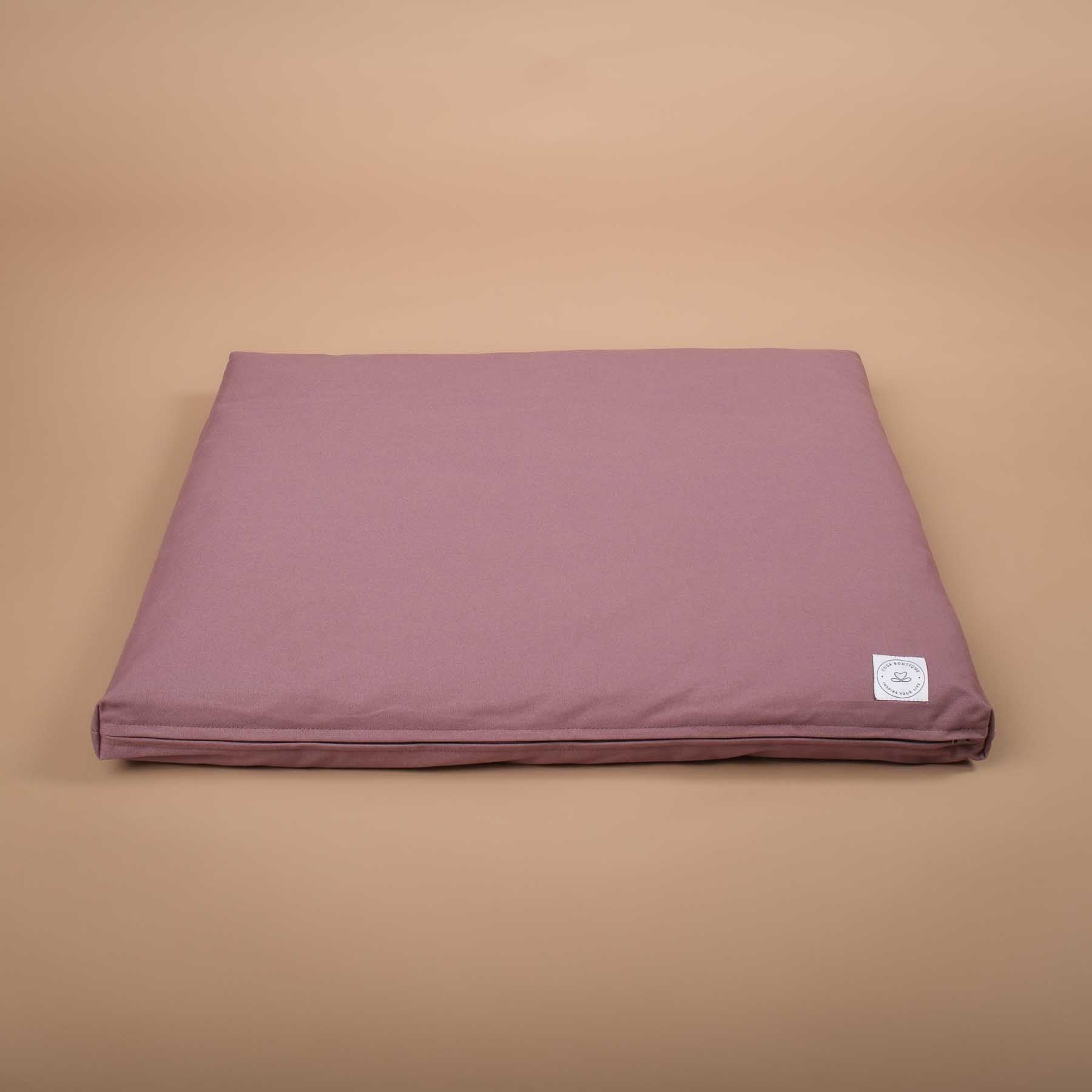Tapis de méditation Zabuton Tapis de méditation en coton lavande