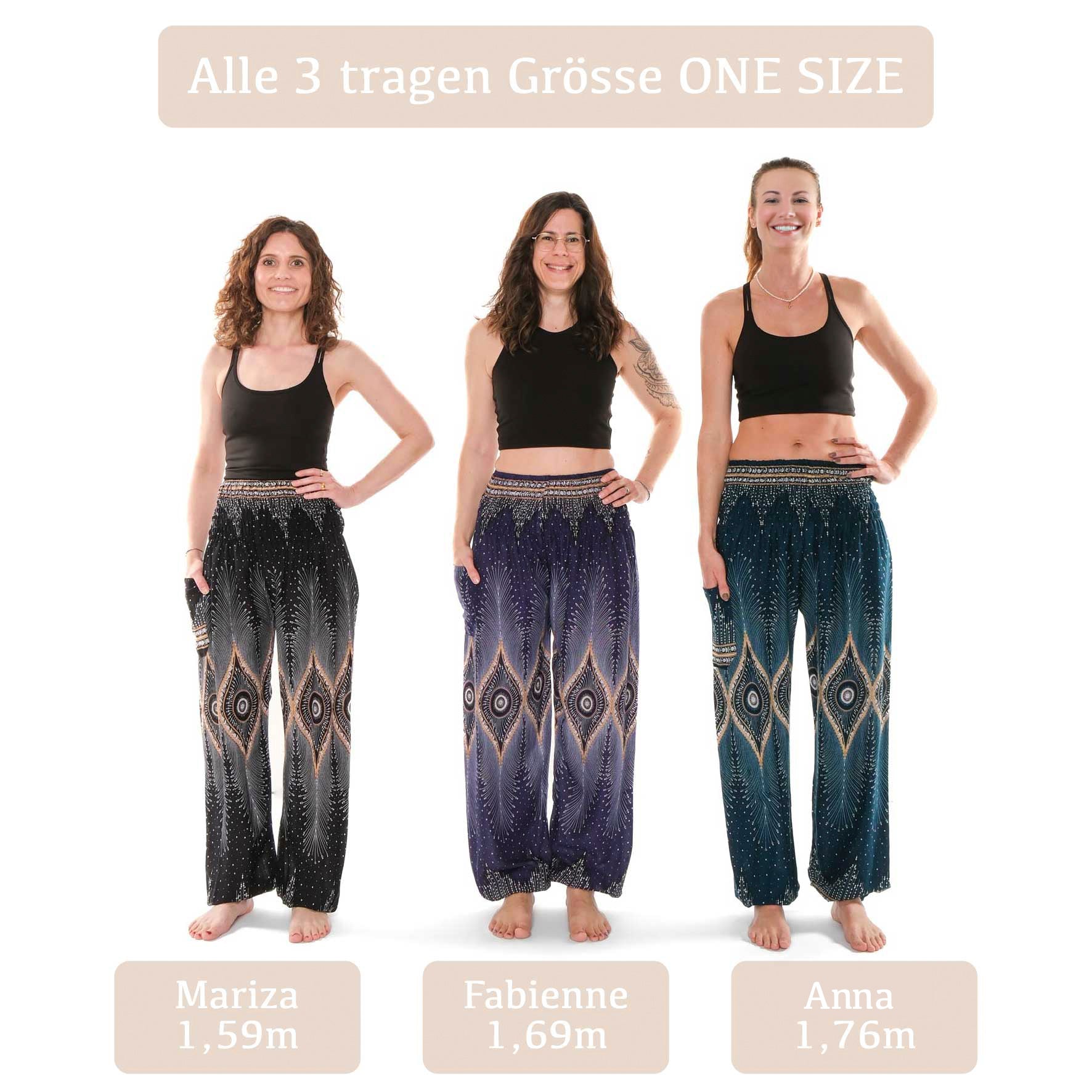 Pantalon de yoga harem Orient