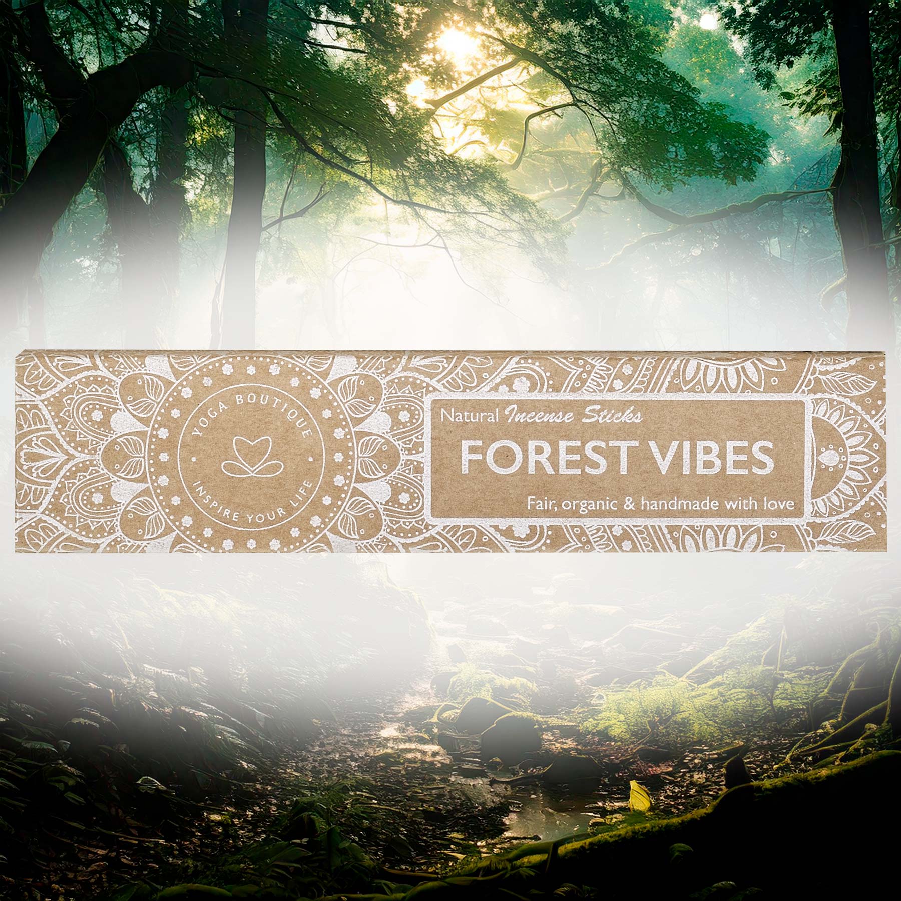Bâtons d'encens Forest Vibes Yoga Boutique