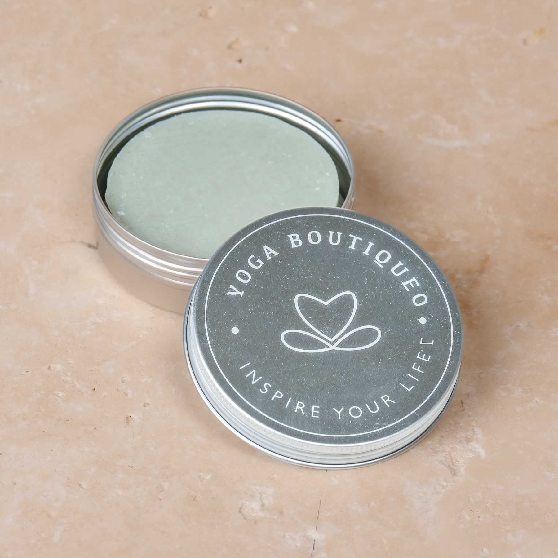 Boîte à savon ronde en aluminium