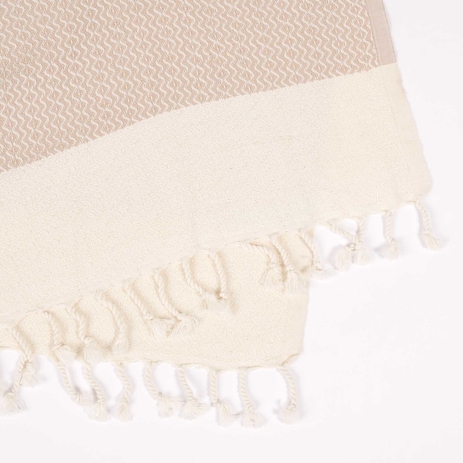 Pestemal drap de plage hammam Calm sable