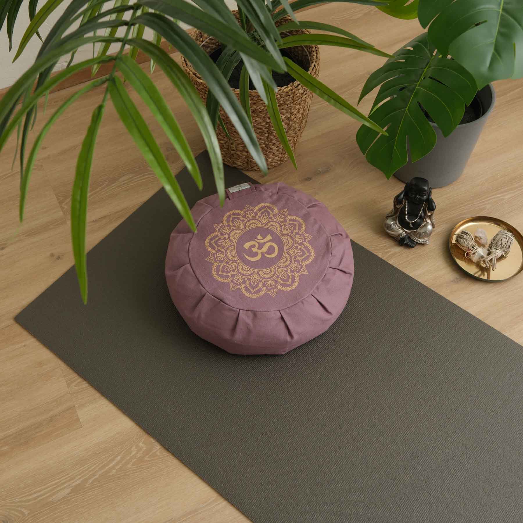 Tapis de yoga Studio PVC anthracite