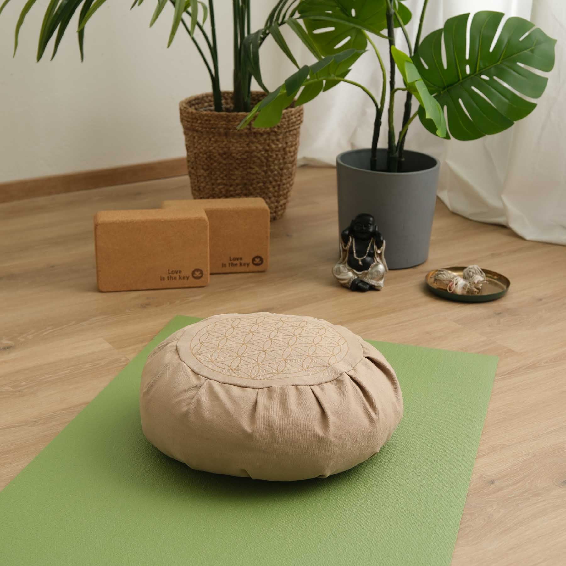 Tapis de yoga Studio PVC vert
