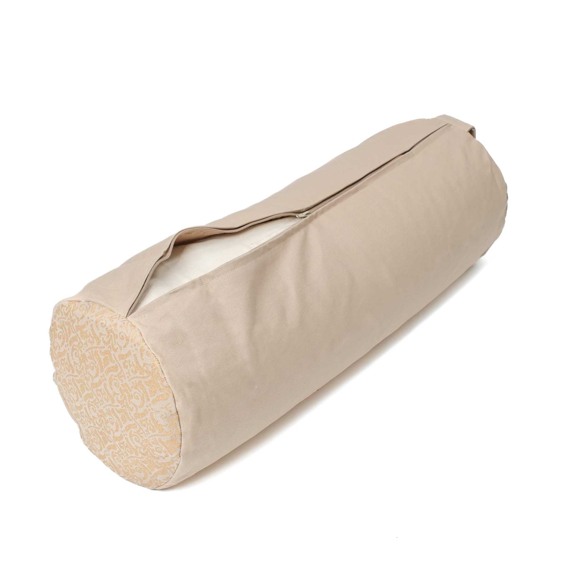 Coussin de yoga Taj Mahal en coton bio sable