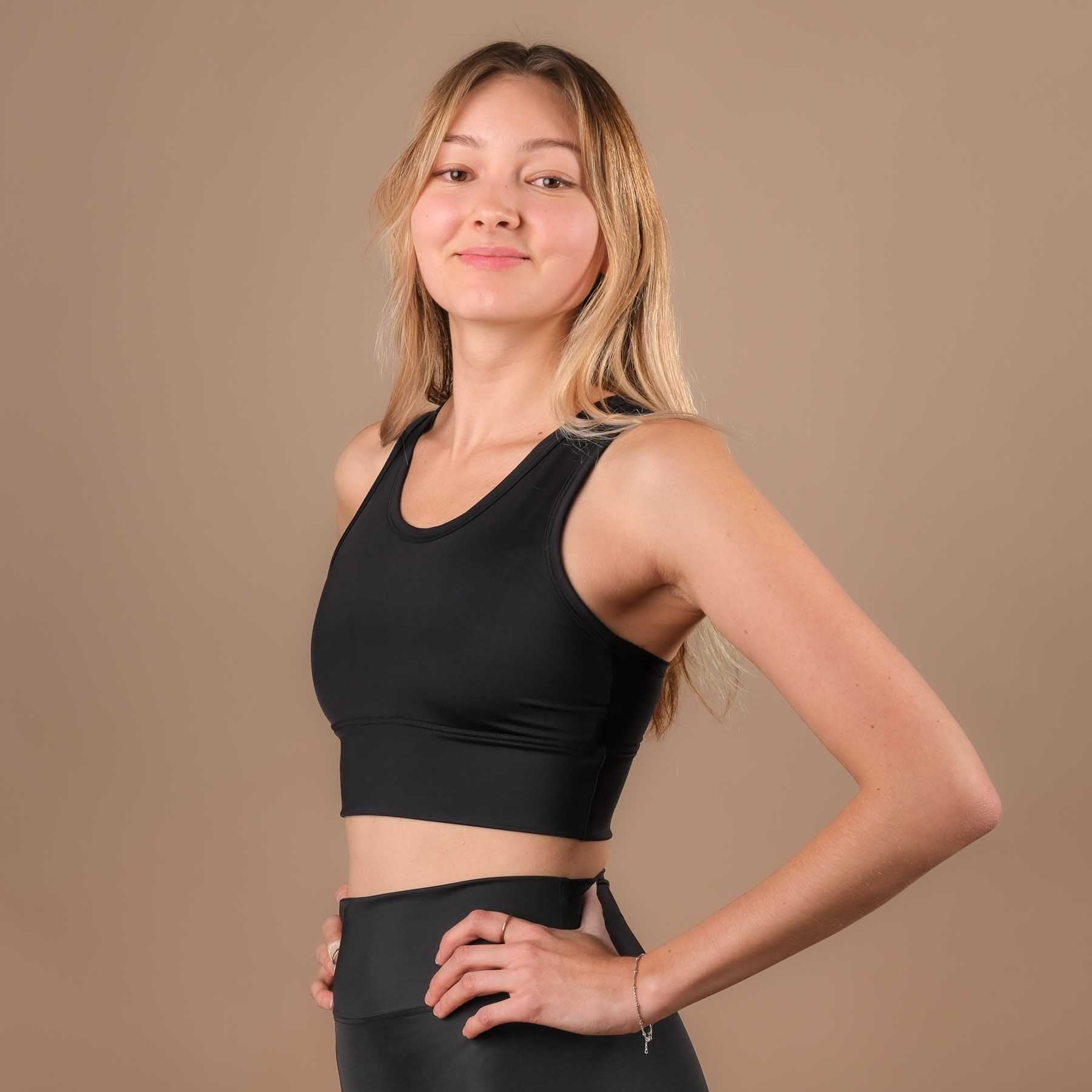 Sport Top Eco Mare Yoga Top noir