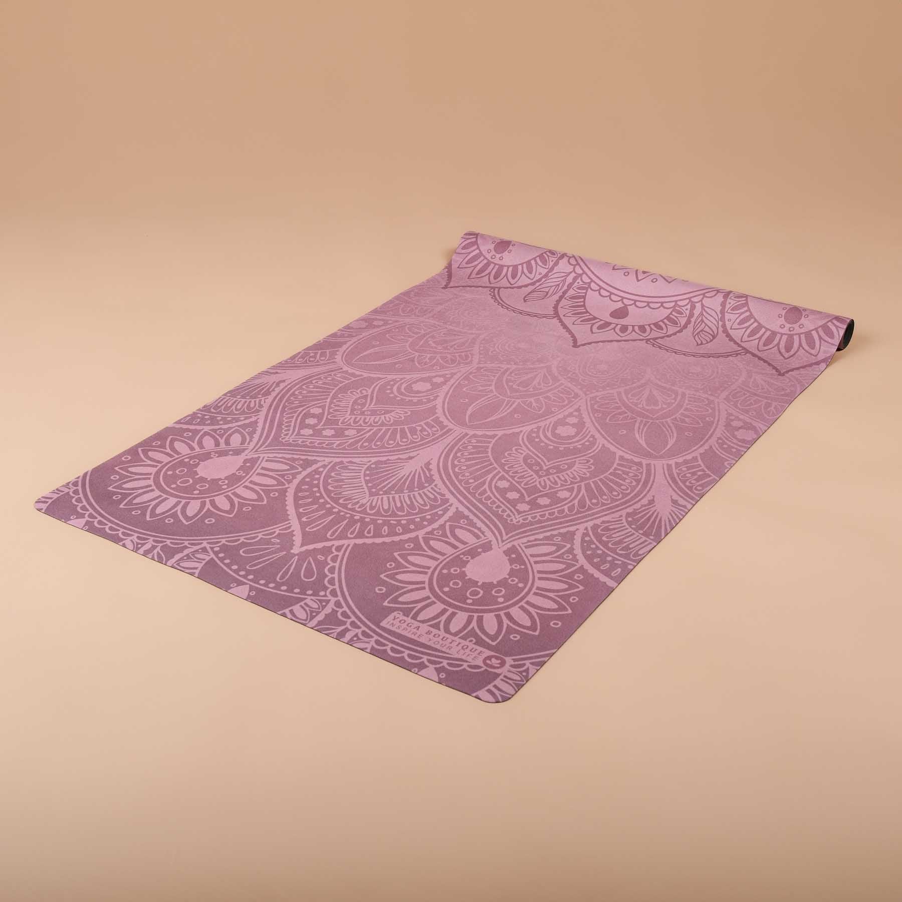 Tapis de voyage - Tapis de yoga Mandala lavande
