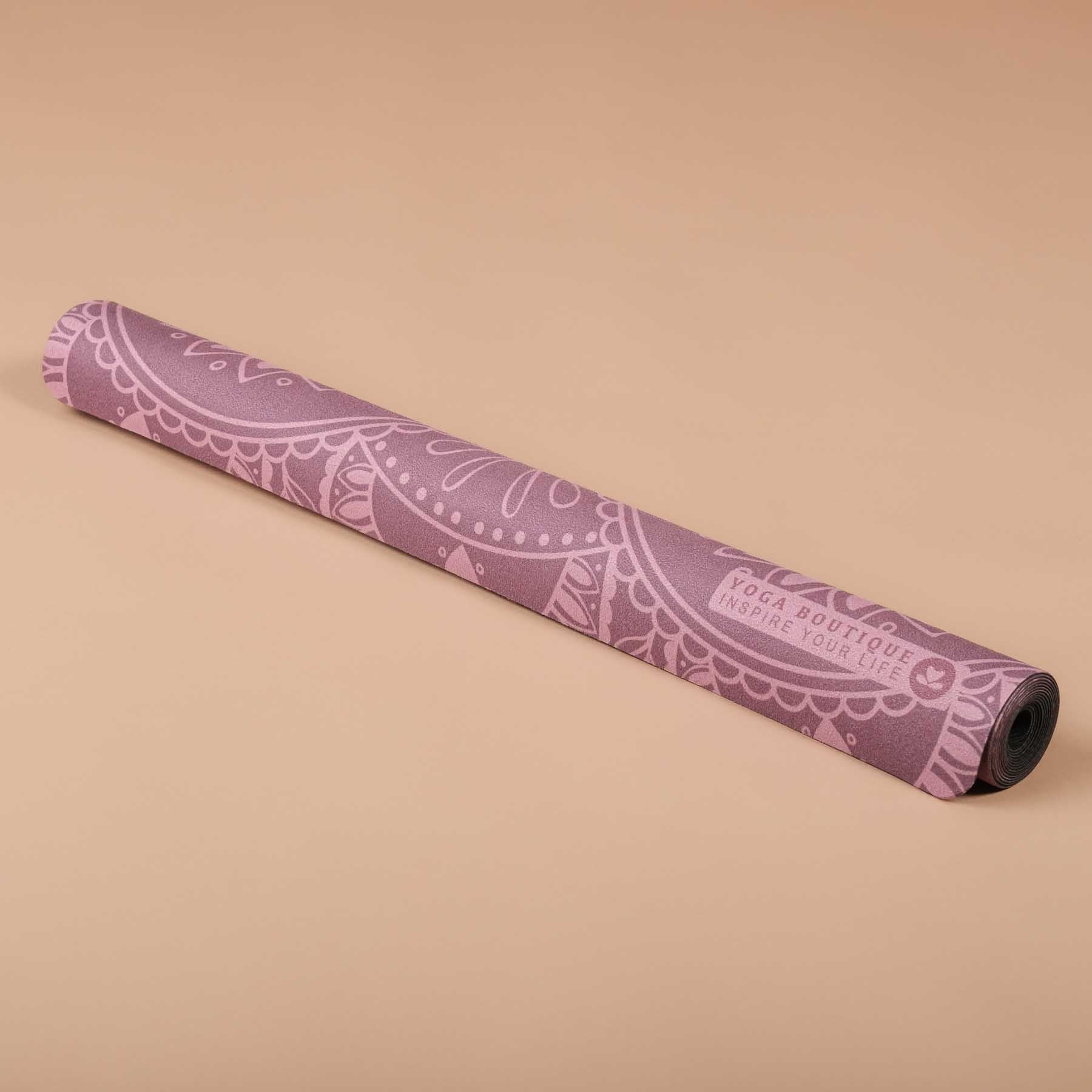 Tapis de voyage - Tapis de yoga Mandala lavande