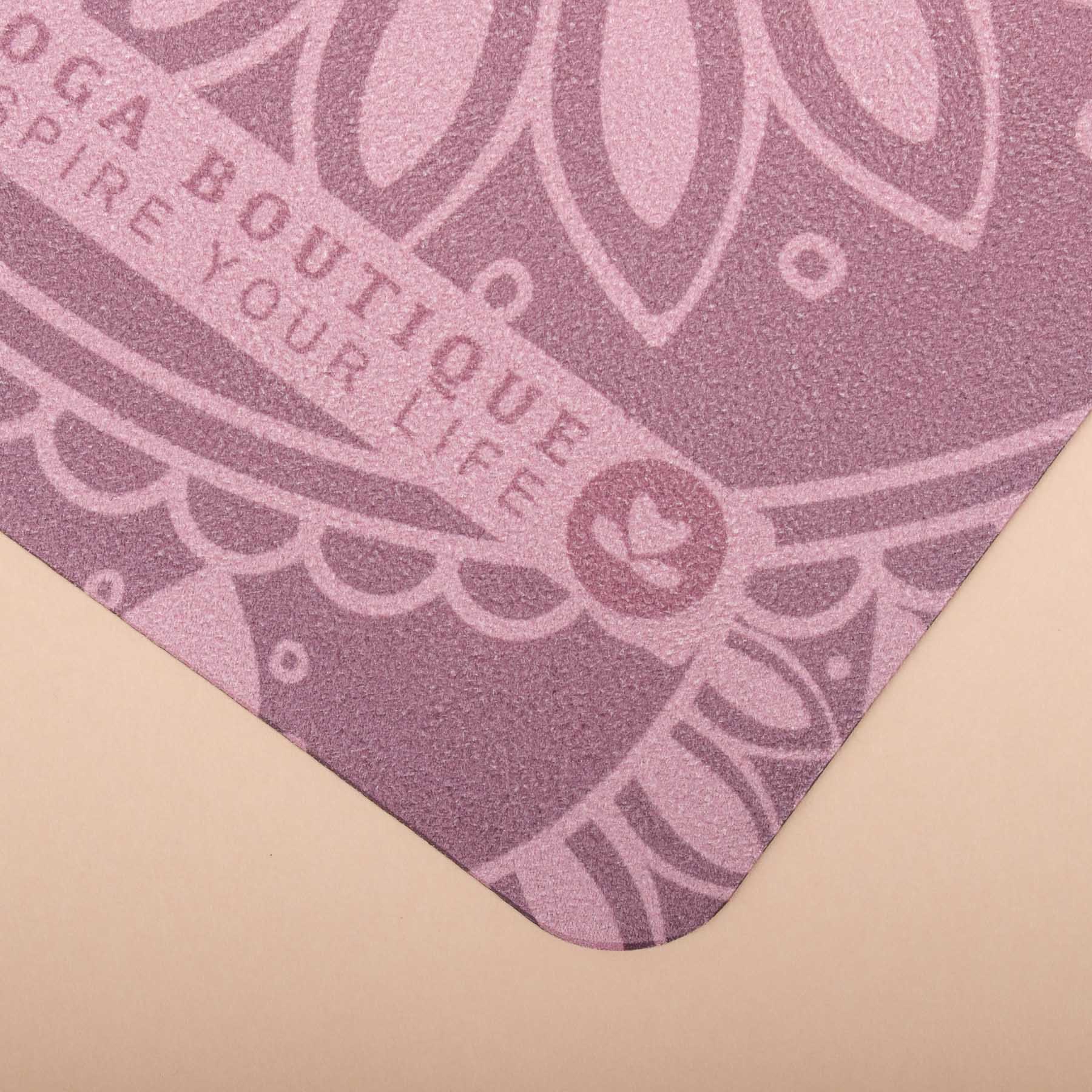 Tapis de voyage - Tapis de yoga Mandala lavande