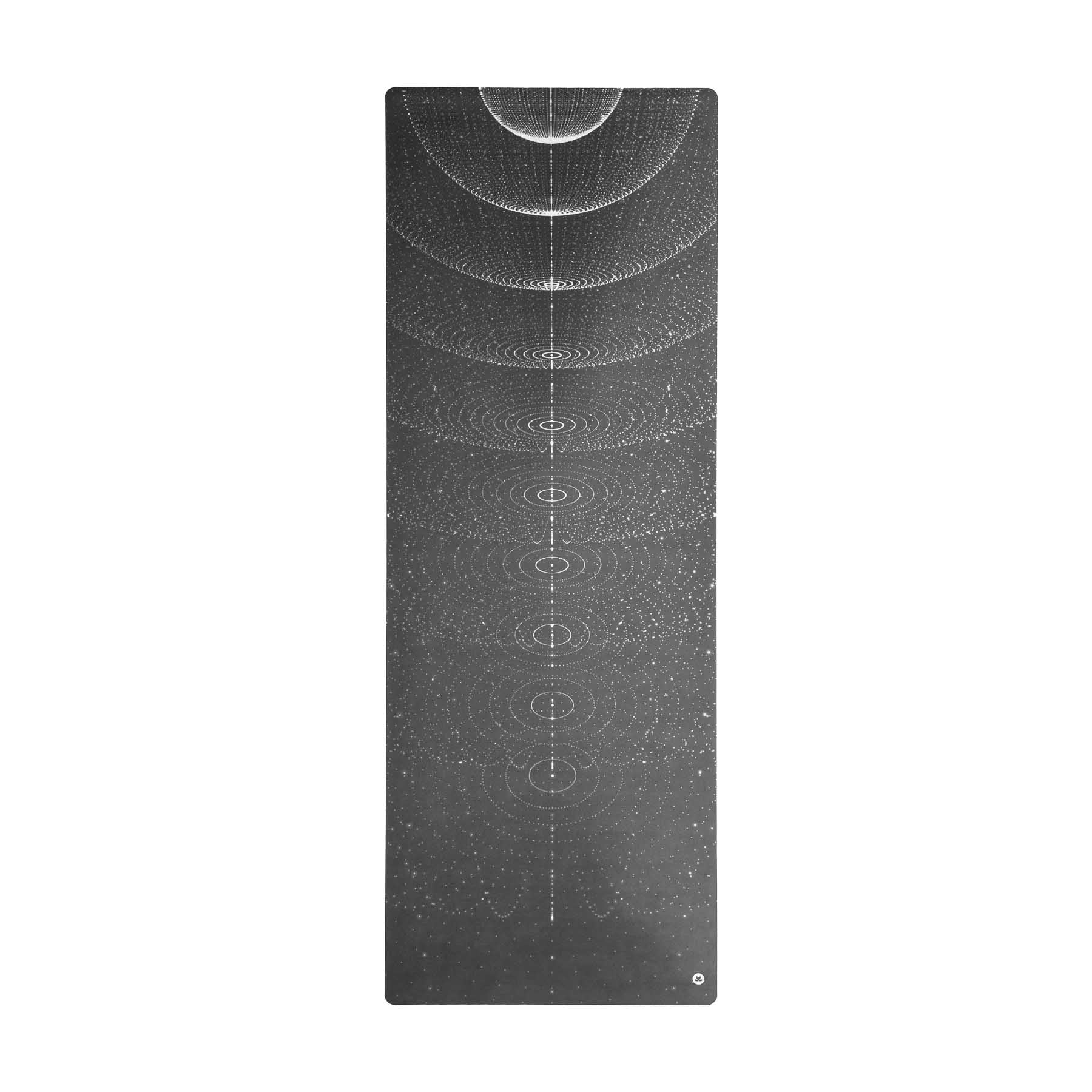 Tapis de voyage - Tapis de yoga Stellar noir pliable et lavable