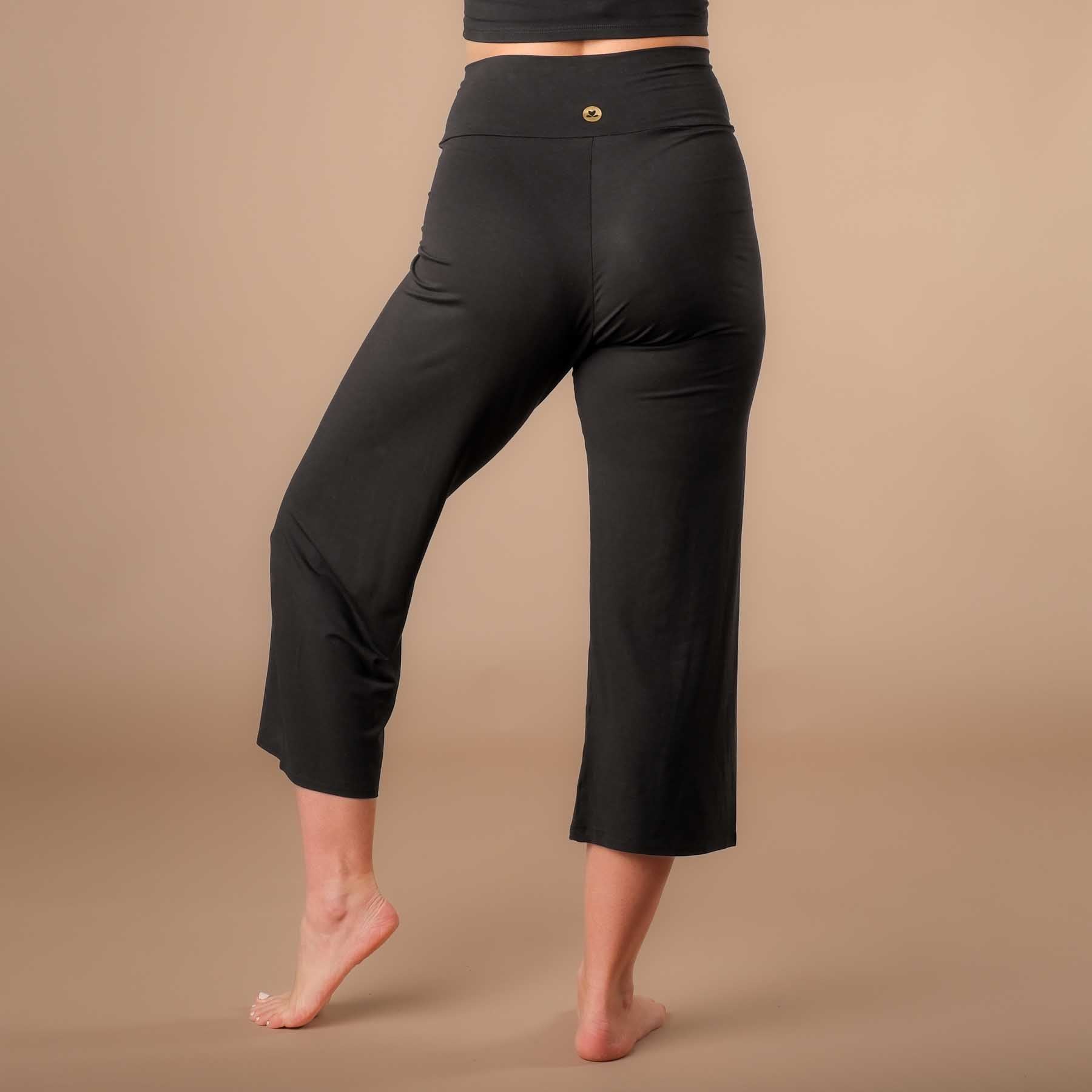Culotte d'été de yoga Comfy noire