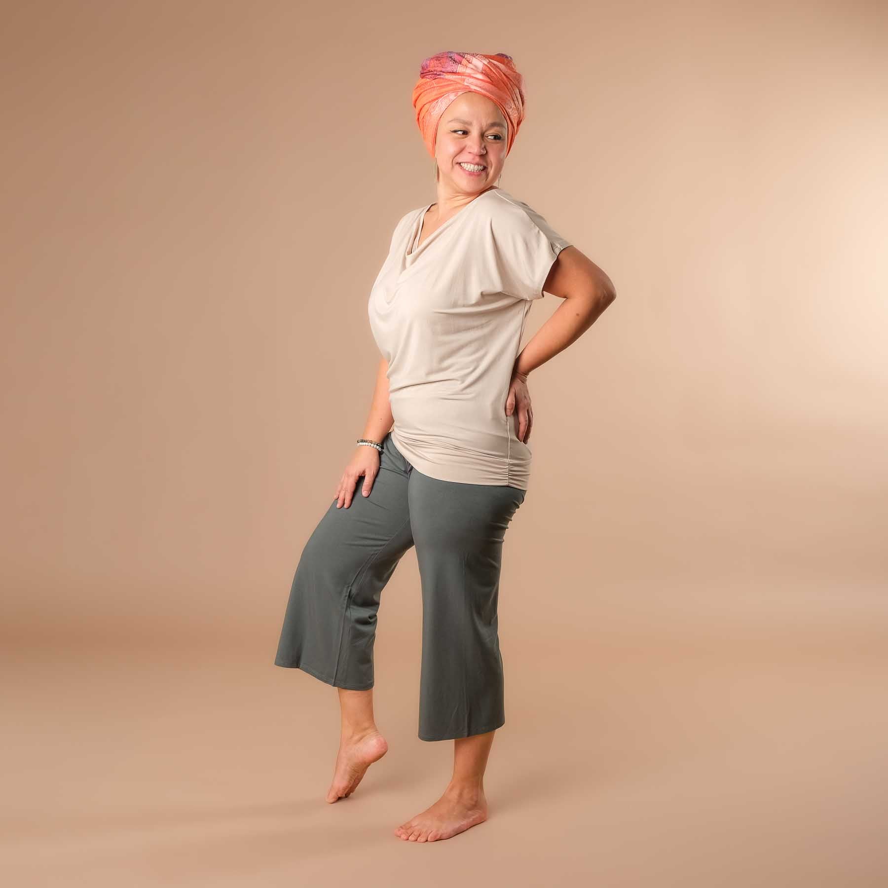 Yoga Culotte d'été Comfy émeraude