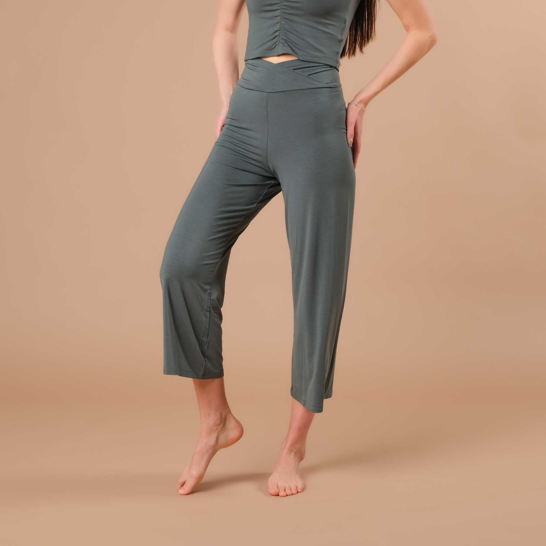 Yoga Culotte d'été Comfy émeraude