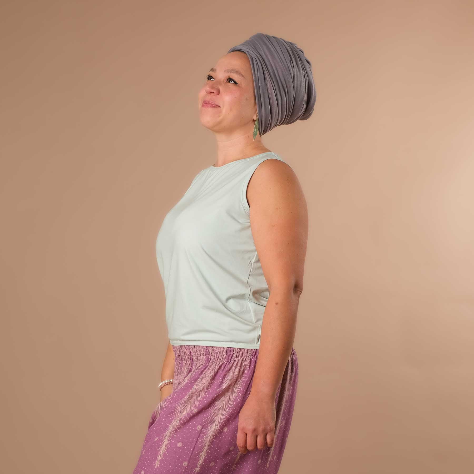 Débardeur Comfy largement fabriqué de manière durable en Suisse menthe