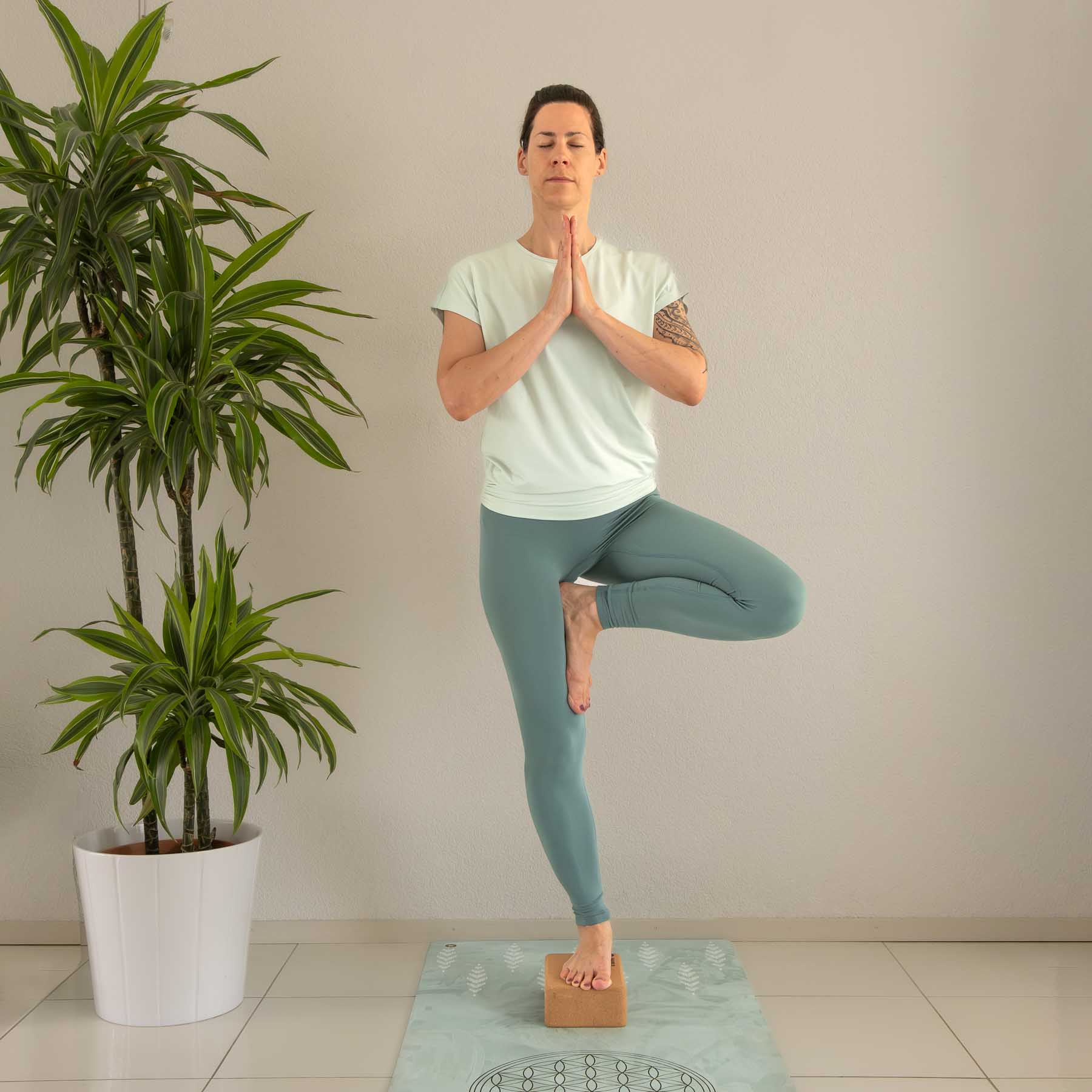 Bloc de yoga en liège