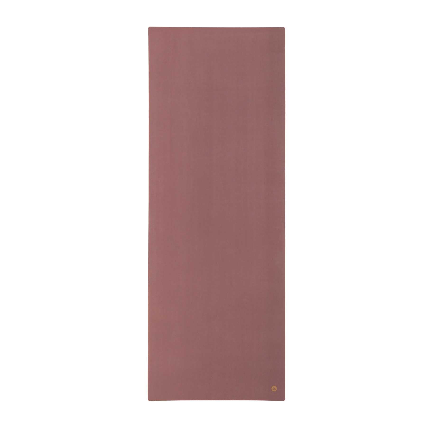 Tapis de yoga EcoGrip caoutchouc naturel FSC aubergine