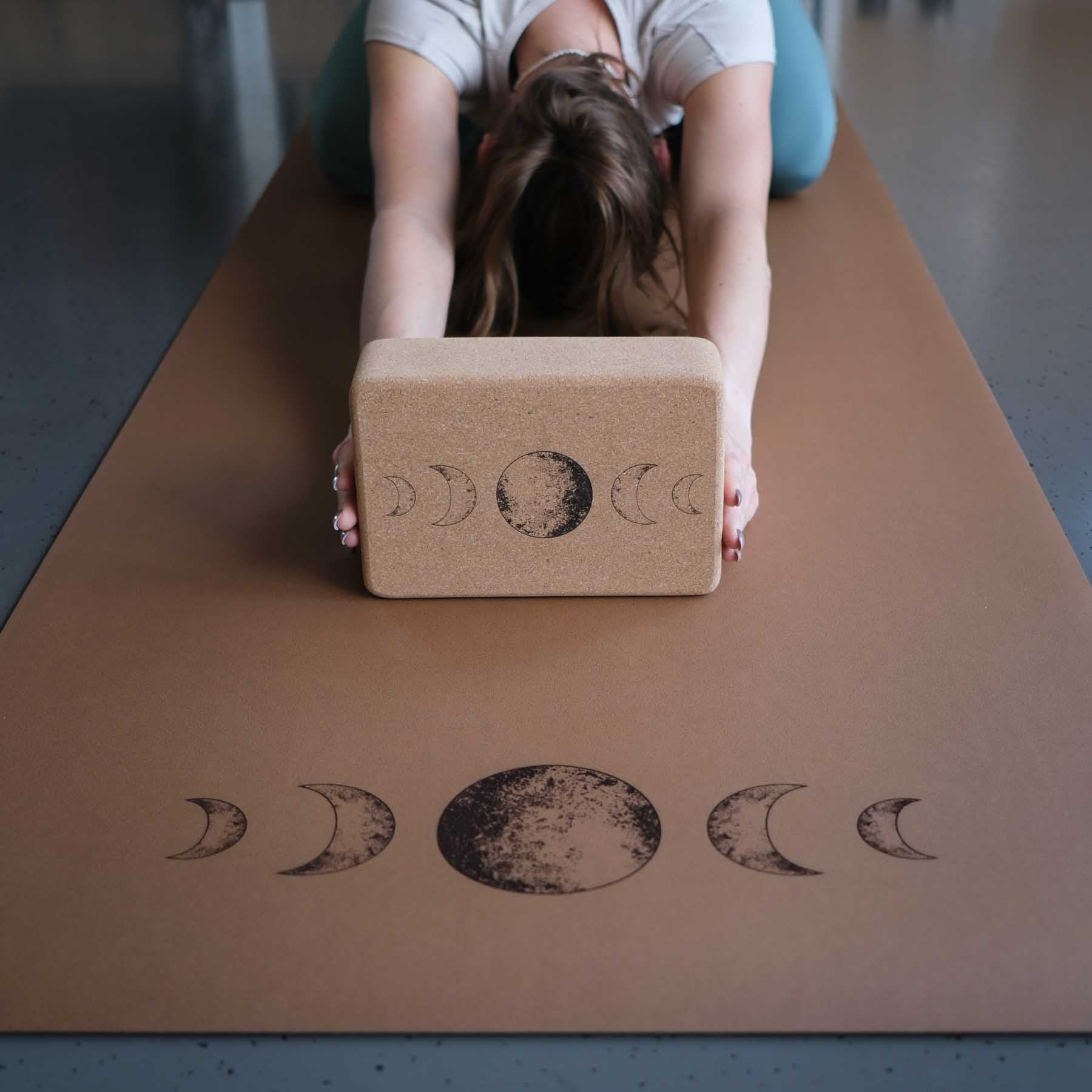 Tapis de yoga SuperGrip très antidérapant en caoutchouc naturel durable de couleur coffee