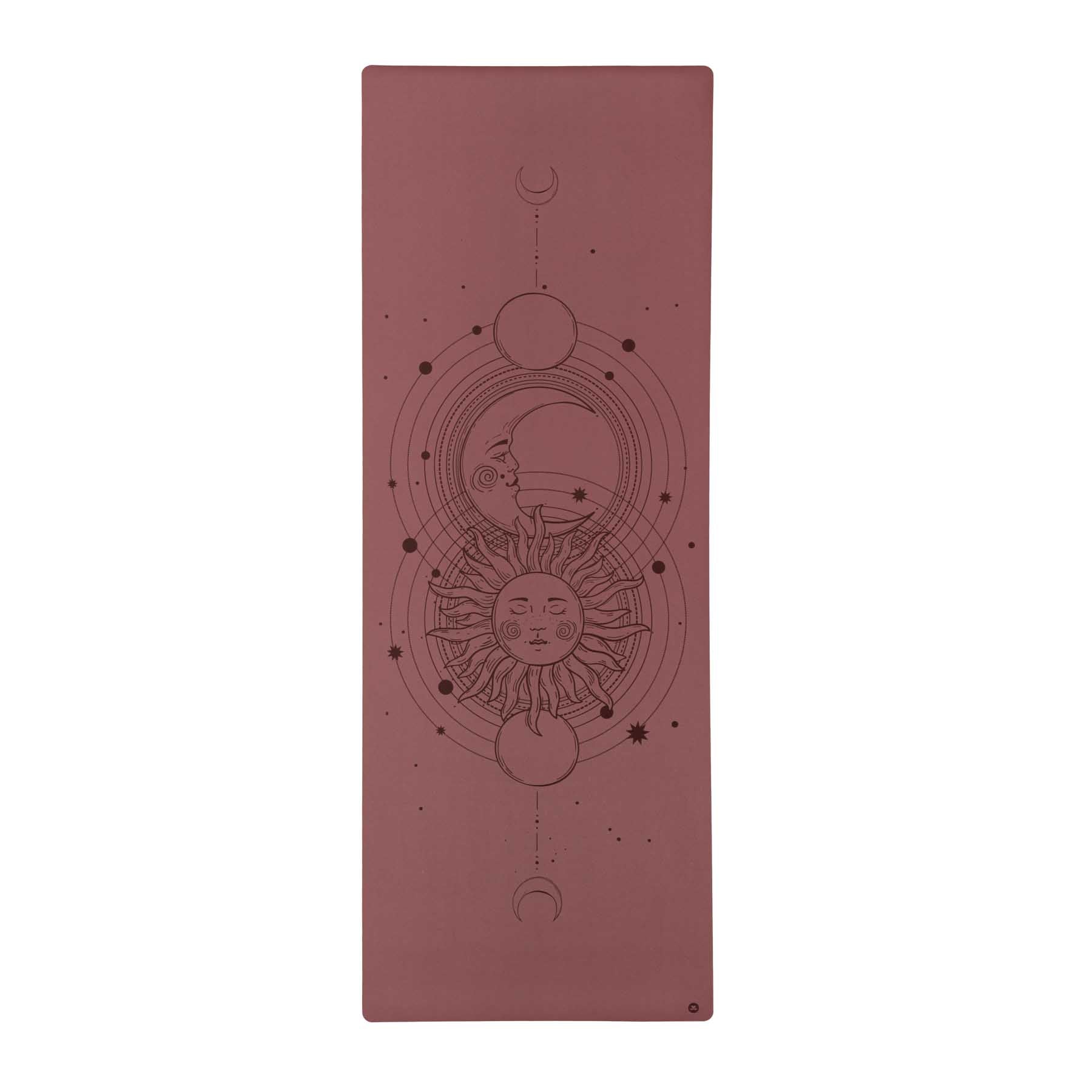 Tapis de yoga SuperGrip 2.0 Cosmos antidérapant berry