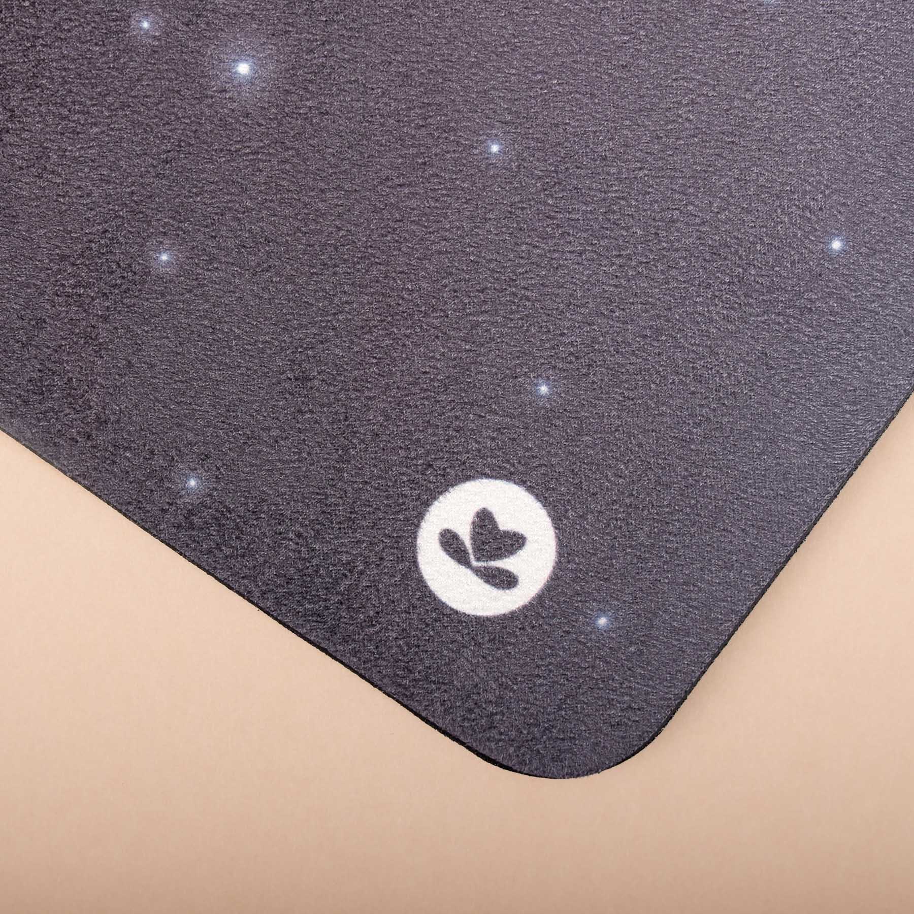 Tapis de yoga Velours Stellar Ătoile Galaxie