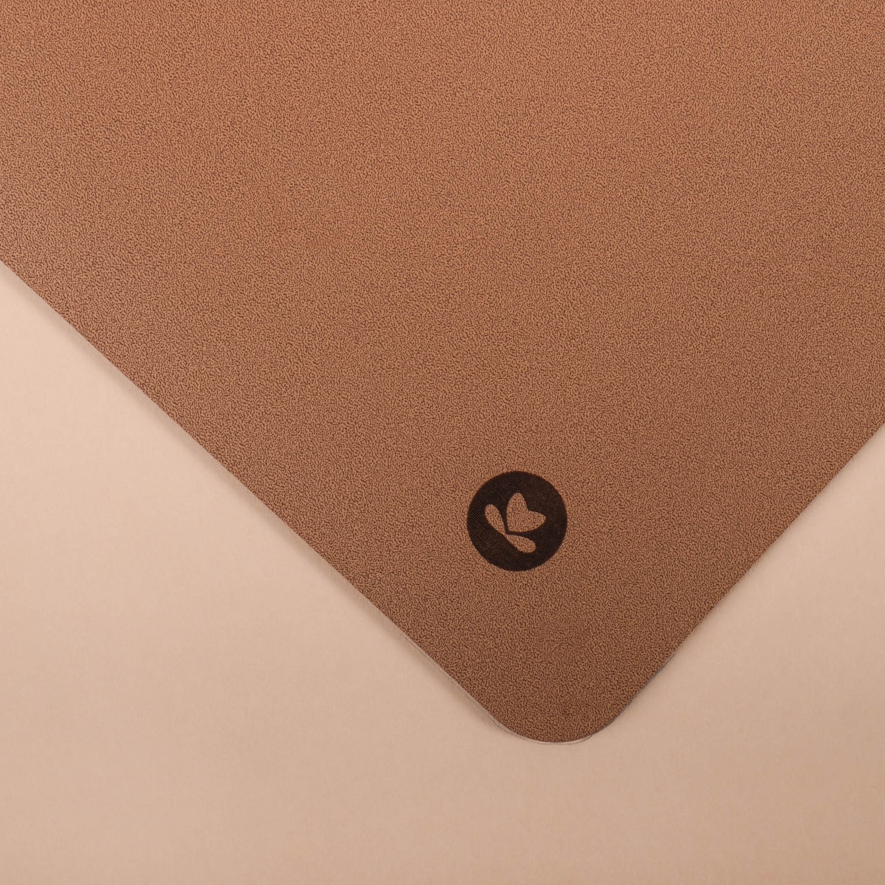 Tapis de yoga SuperGrip très antidérapant en caoutchouc naturel durable de couleur coffee