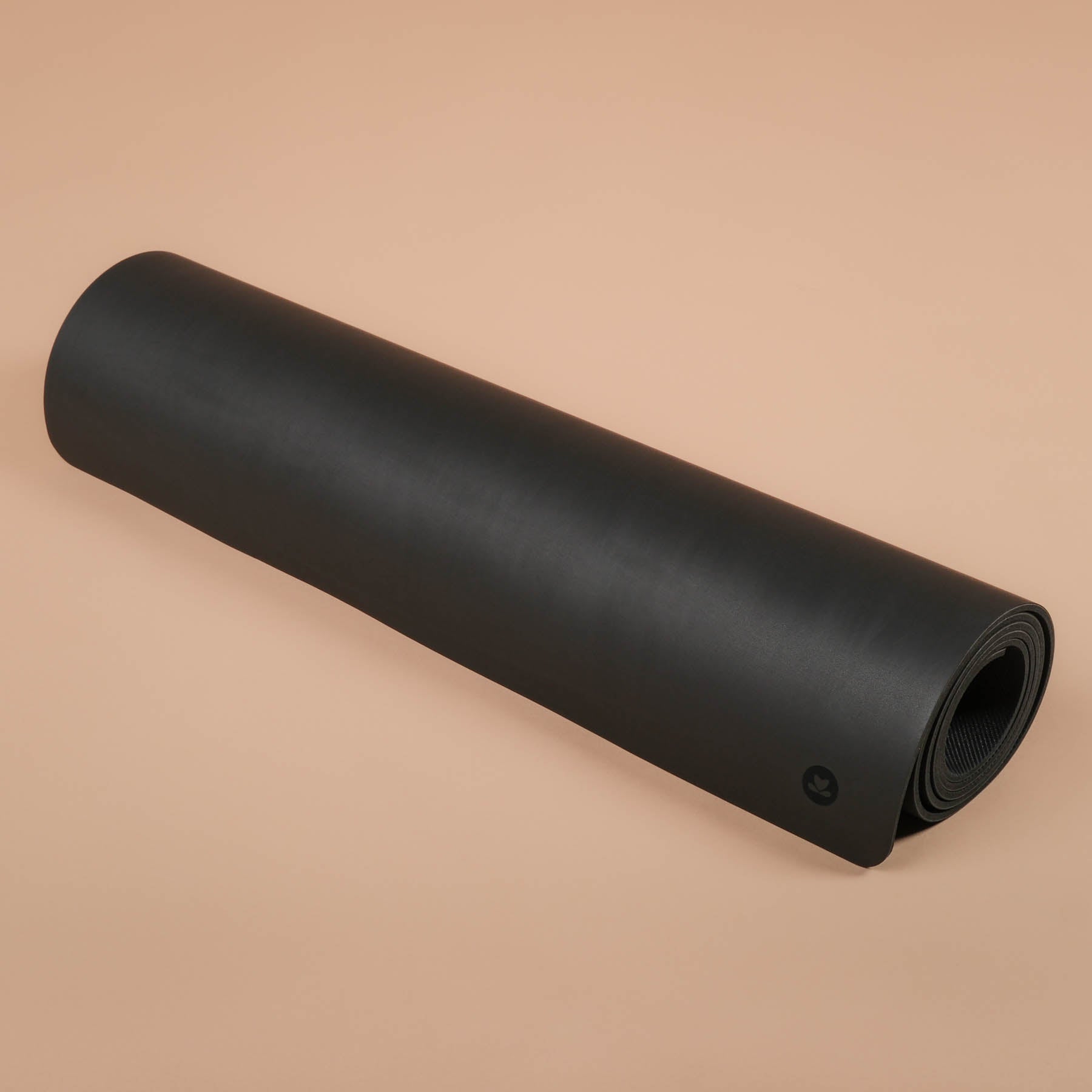 Tapis de yoga SuperGrip très antidérapant en caoutchouc naturel durable de couleur noire