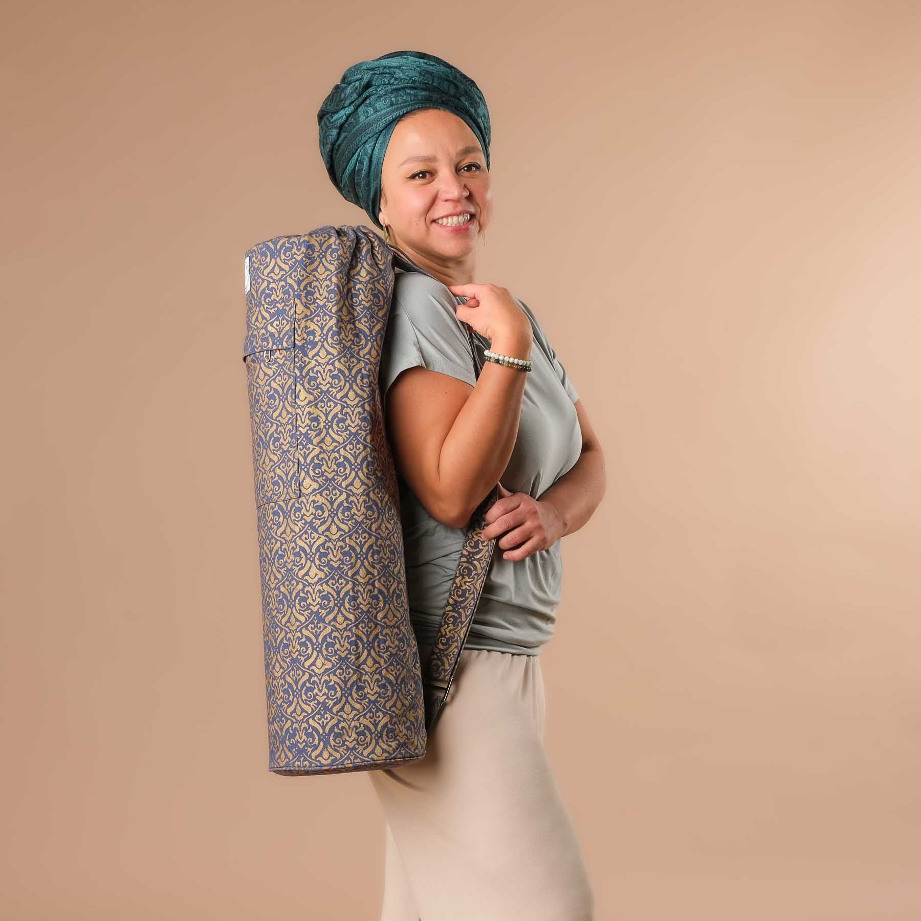 Sac pour matelas de yoga Taj Mahal blue sky