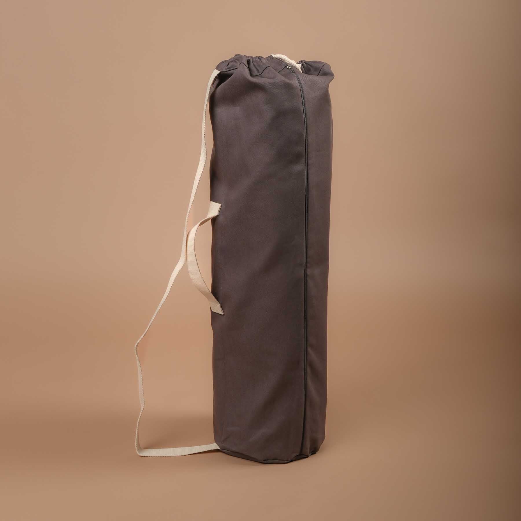 Sac pour matelas de yoga en laine vierge en coton bio
