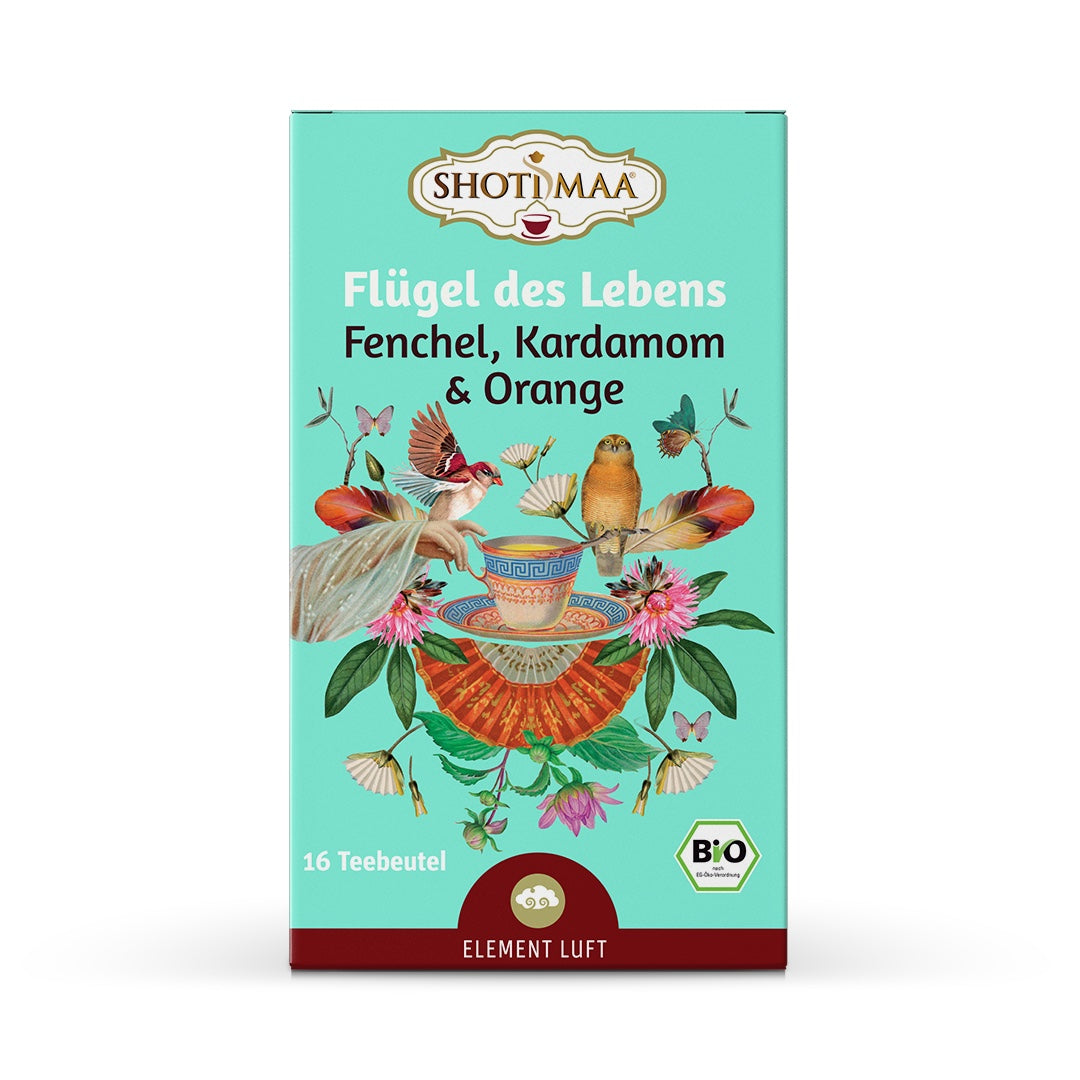 Shoti Maa Elements Air Ailes de Vie - Fenouil, Cardamome & Orange