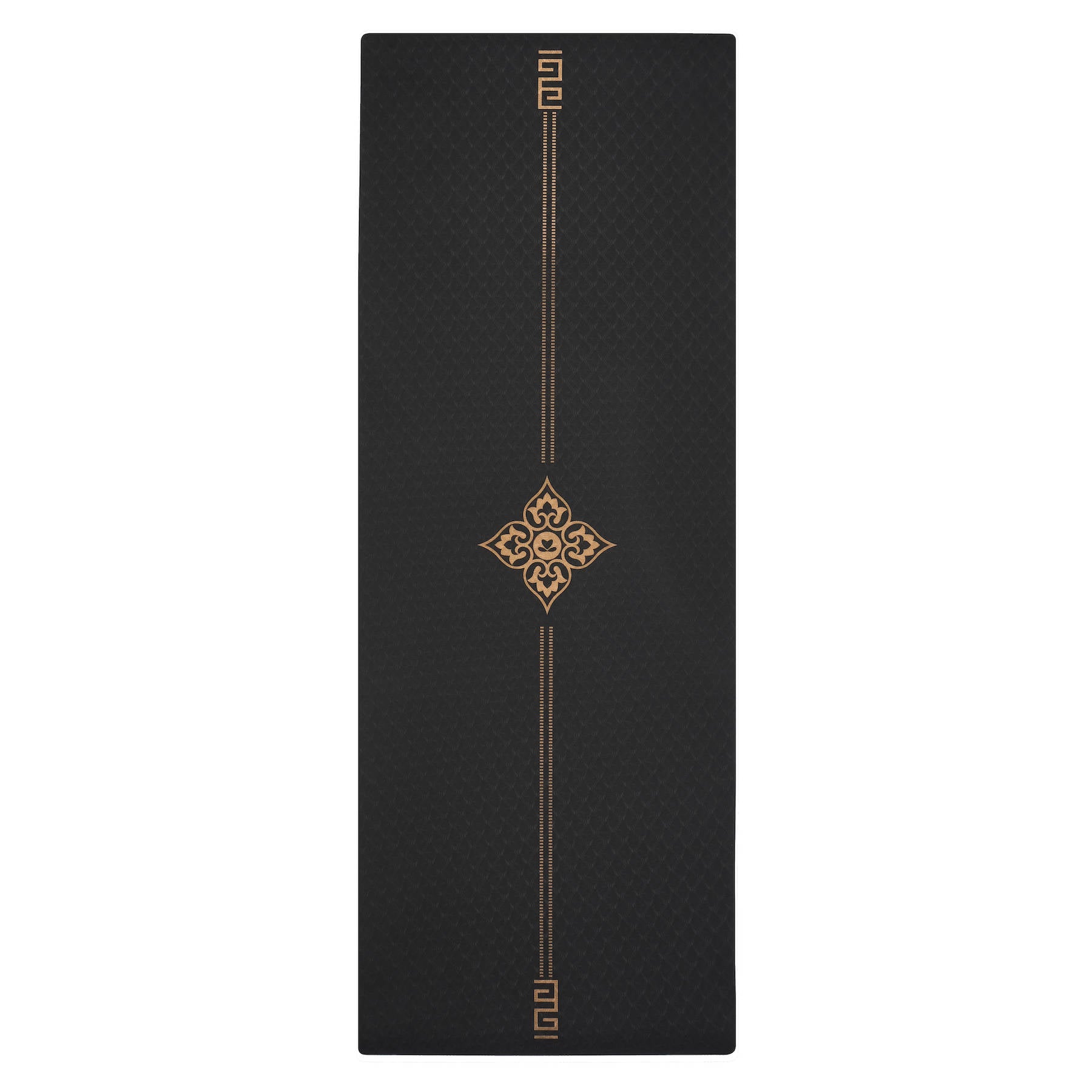 Tapis de yoga TPE gold Print noir