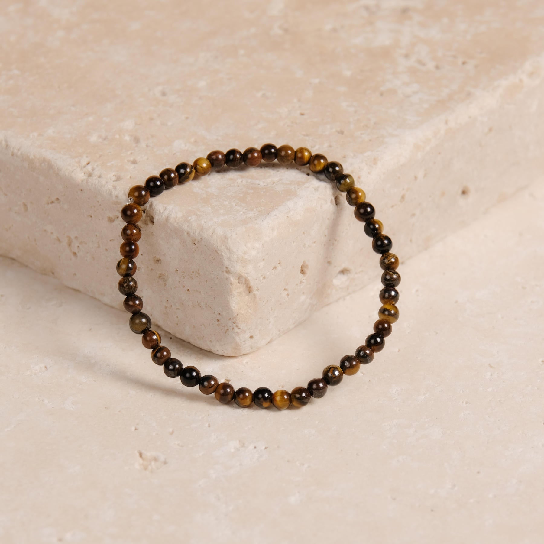 Bracelet de pierres précieuses Oeil de tigre