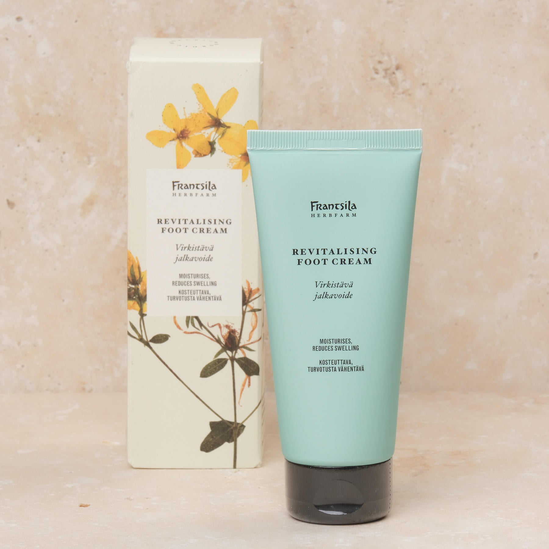 Crème pour les pieds Cosmétique naturelle Frantsila contre les pieds lourds
