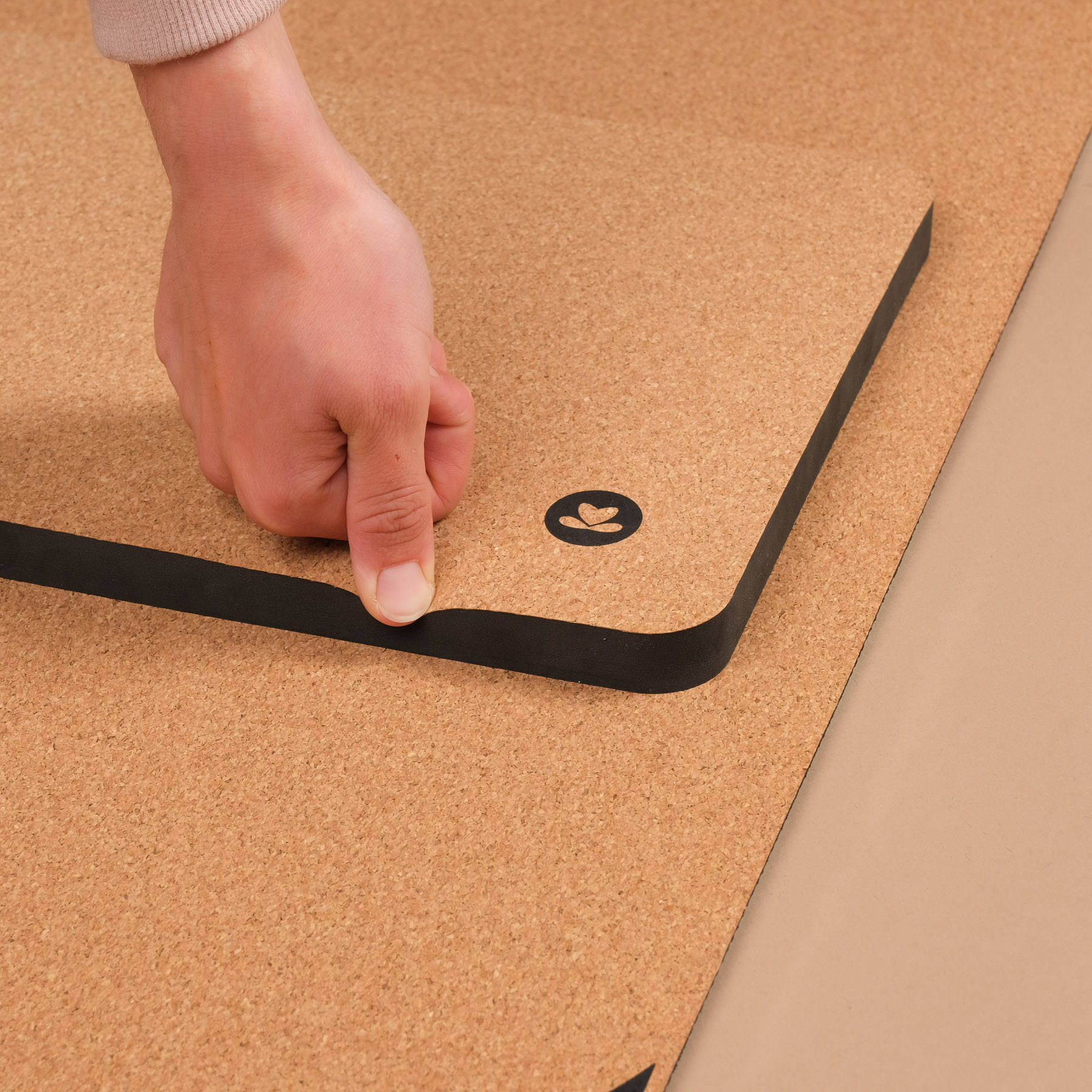 Tapis pour les genoux - support pour les genoux en liège et TPE