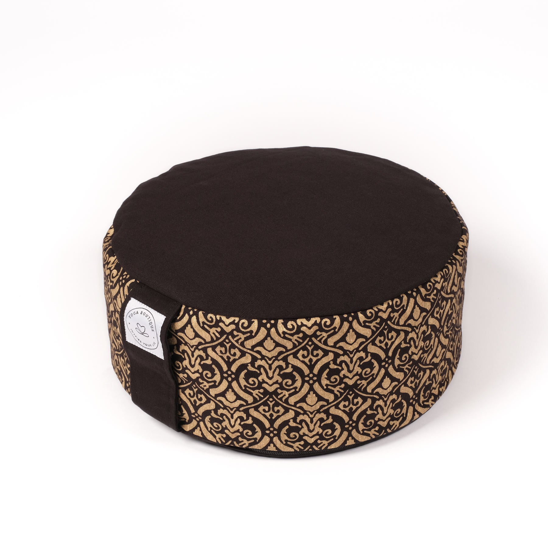 Coussin de méditation Taj Mahal noir