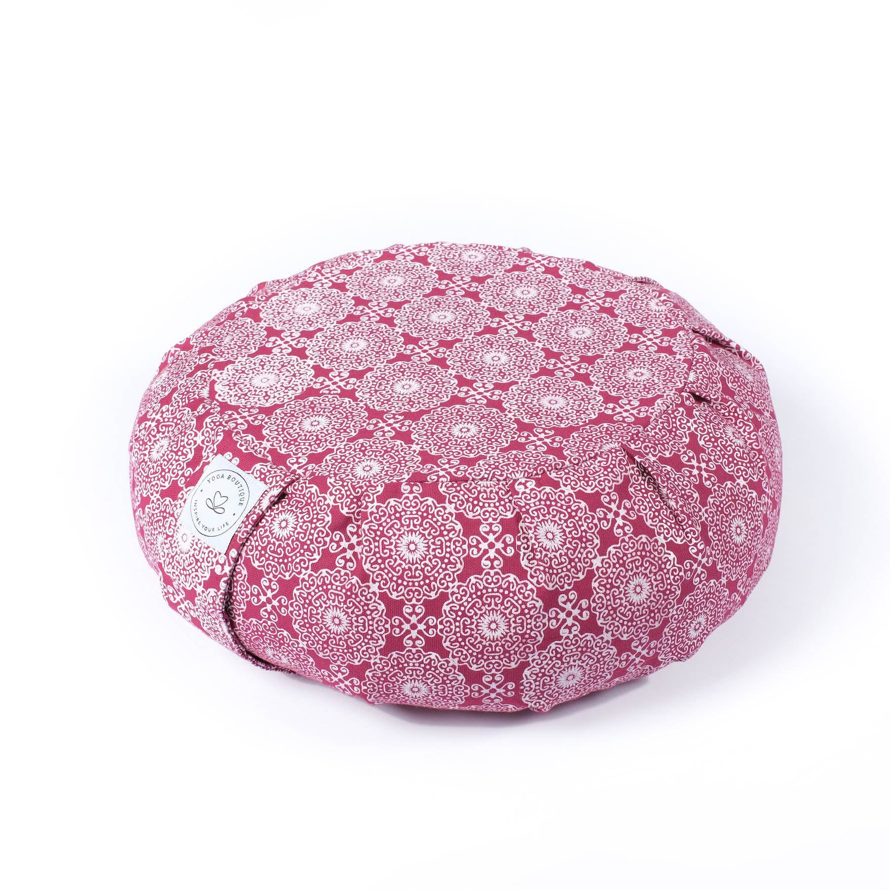 Coussin de méditation Zafu Indian Dream aubergine