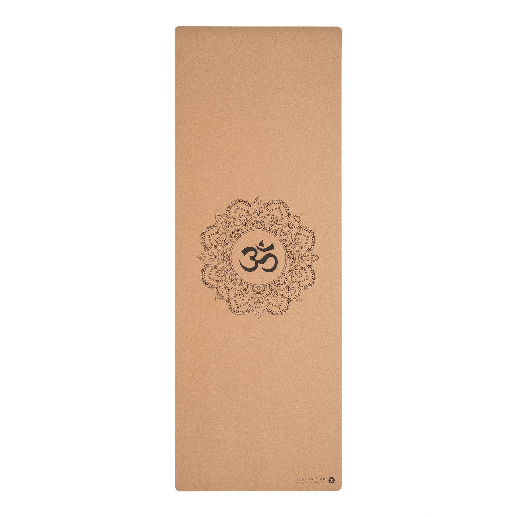 Tapis de yoga en liège Mandala OM