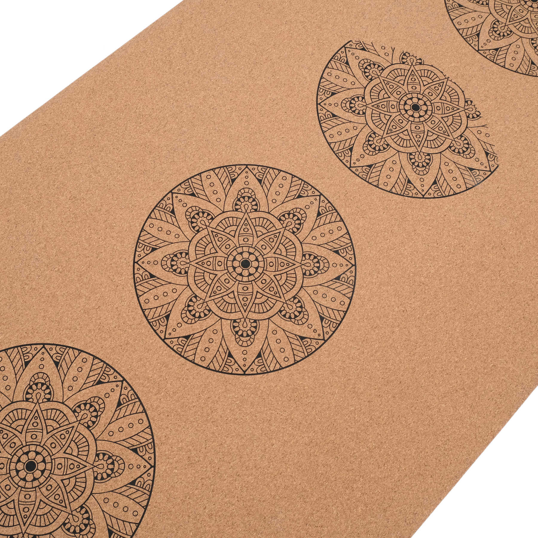 Tapis de yoga premium en liège et caoutchouc naturel