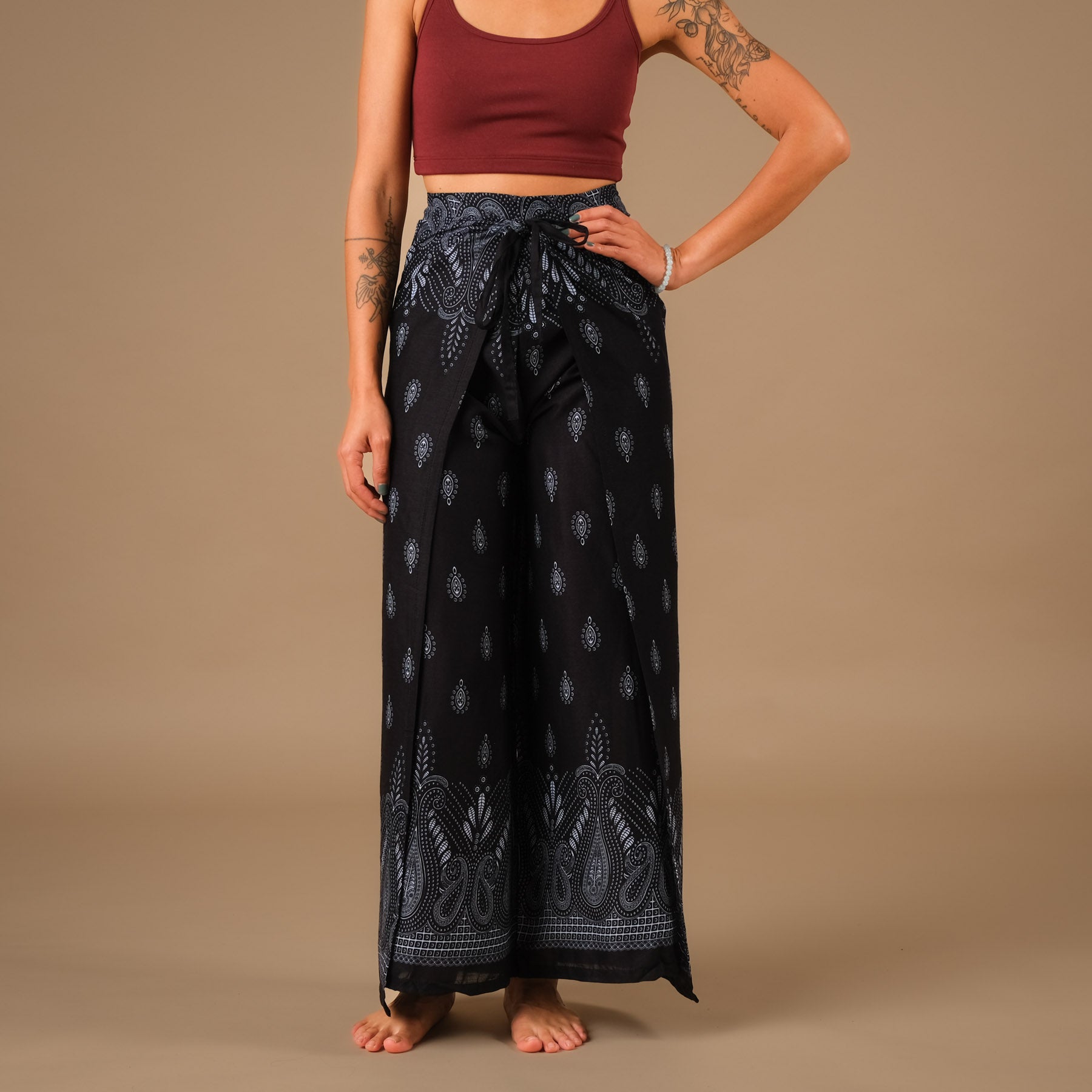Pantalon Palazzo Wrap Bliss