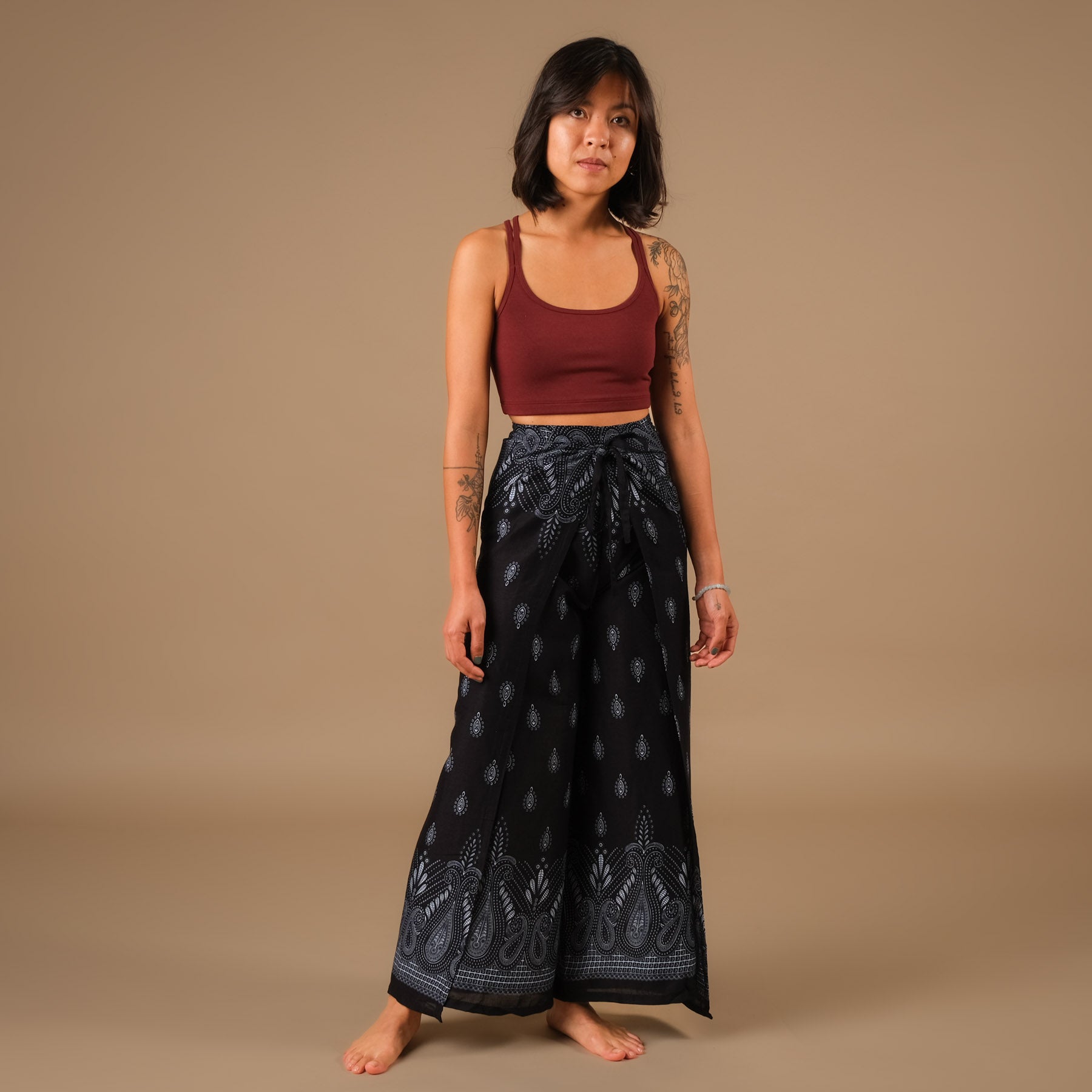 Pantalon Palazzo Wrap Bliss