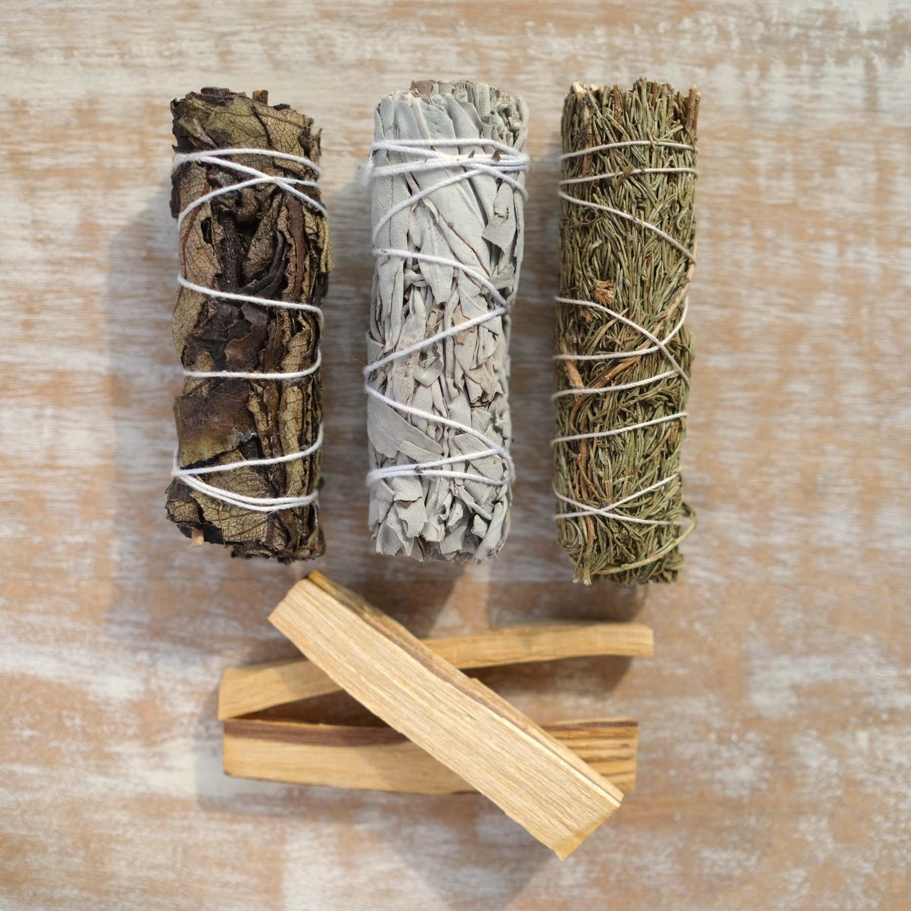 Set d'essai de fumage au Palo Santo