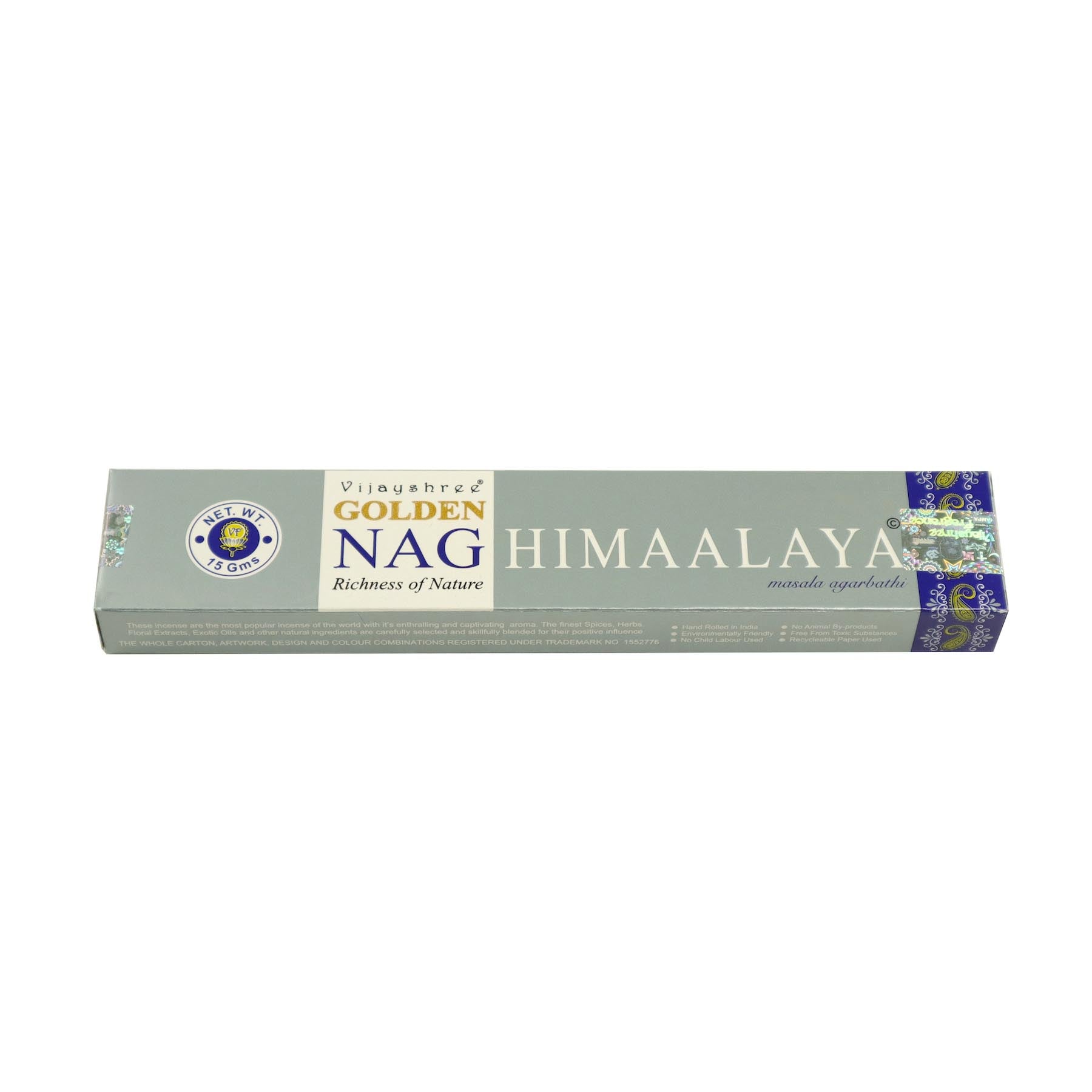 Bâtons d'encens Golden Nag Himalaya